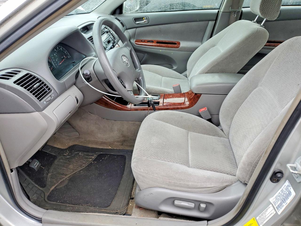 2003 Toyt Camry Серебряный vin: 4T1BE30K73U129102