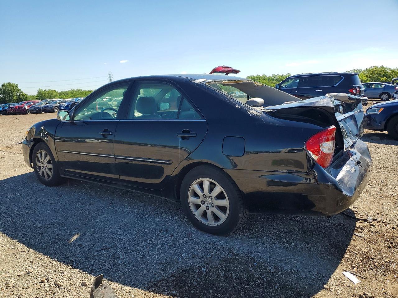 2003 Toyota Camry Xle Black vin: 4T1BE30K73U200606