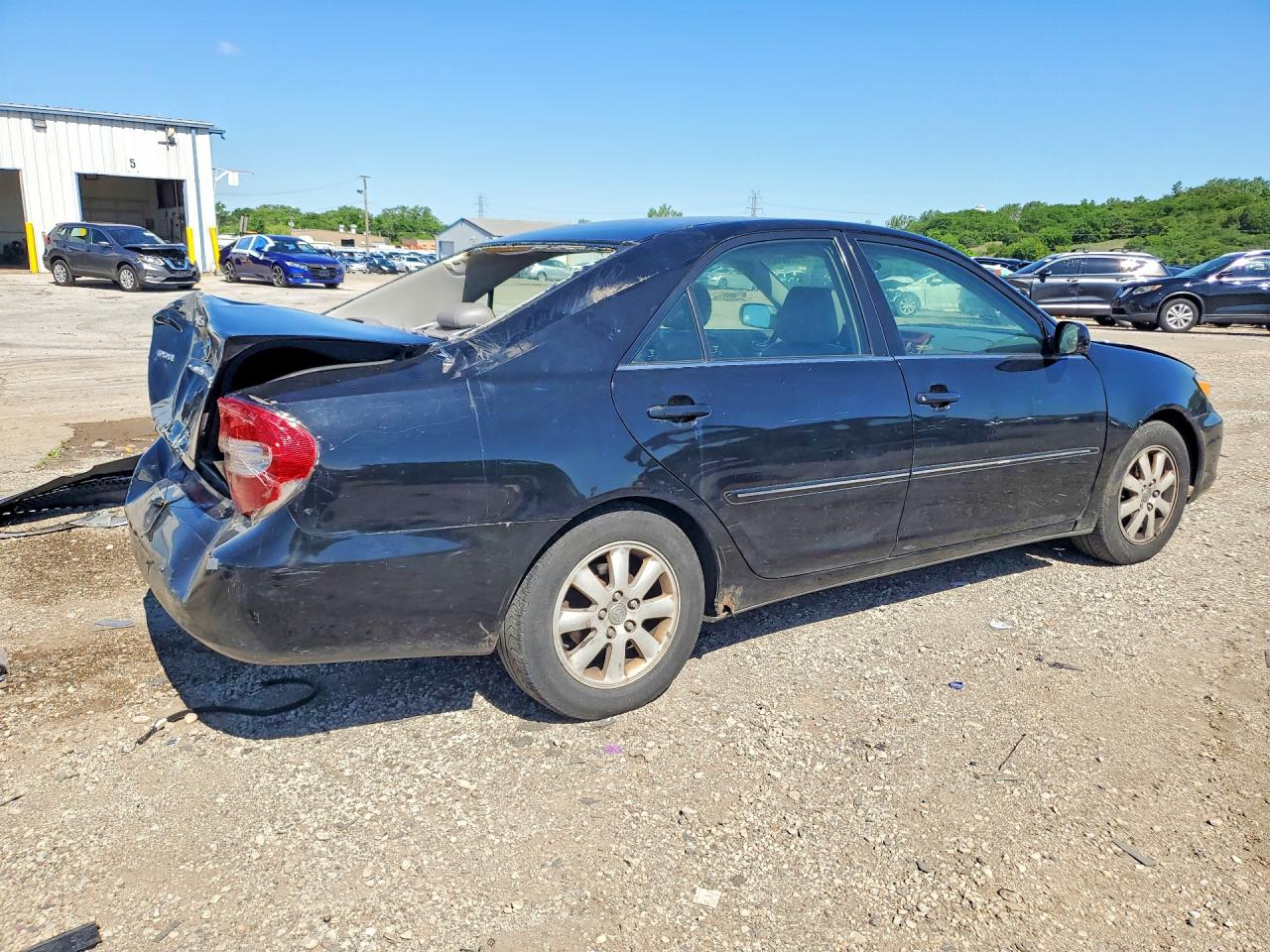 2003 Toyota Camry Xle Black vin: 4T1BE30K73U200606