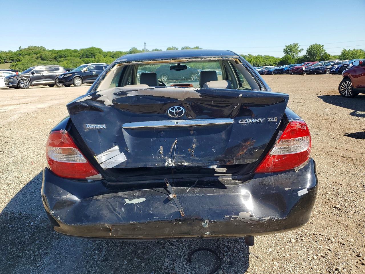 2003 Toyota Camry Xle Black vin: 4T1BE30K73U200606