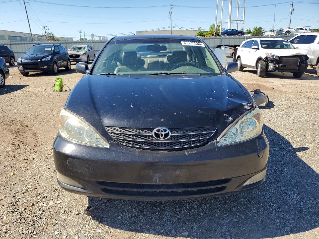 2003 Toyota Camry Xle Black vin: 4T1BE30K73U200606