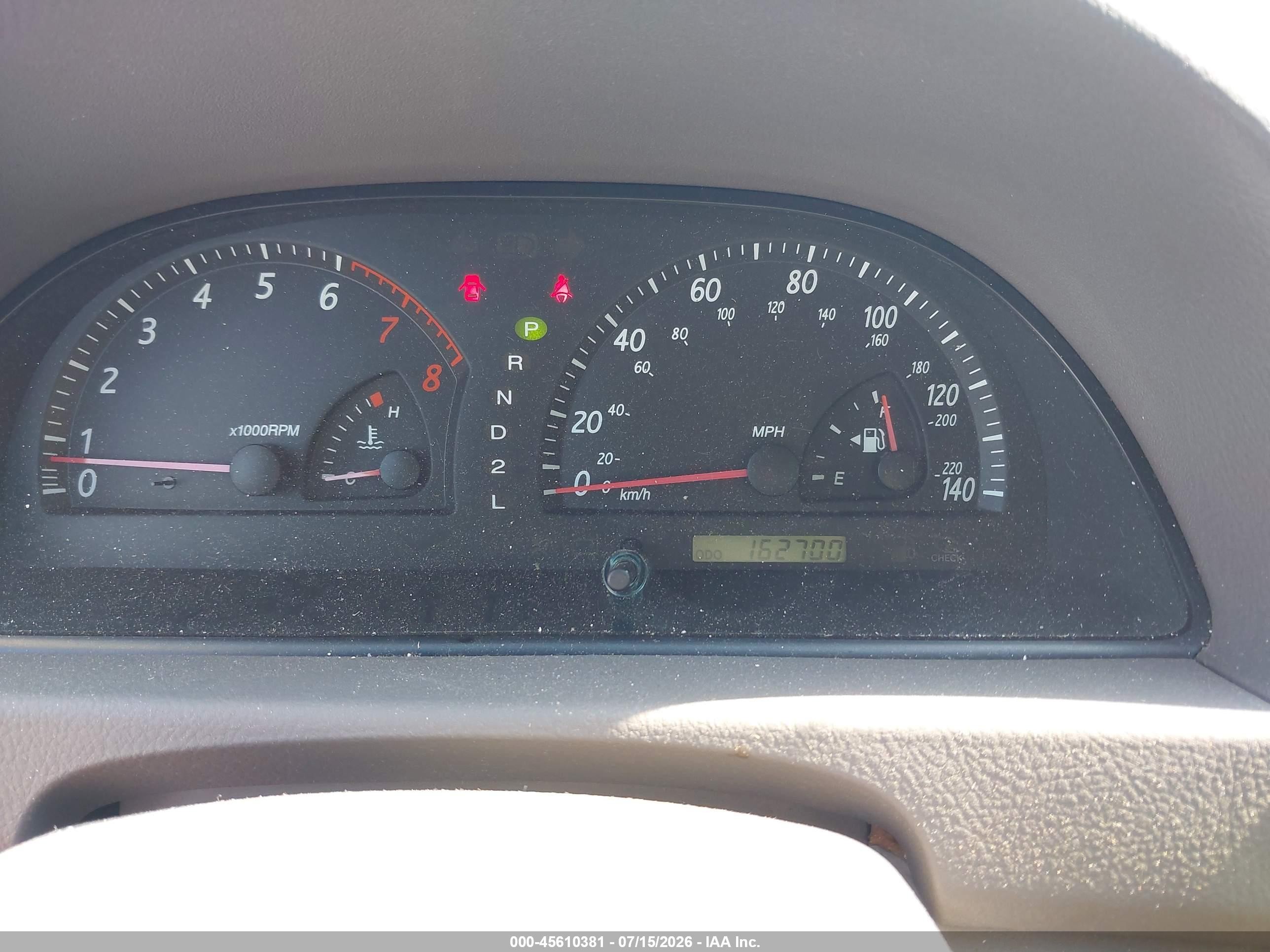 2003 Toyota Camry Xle Black vin: 4T1BE30K73U226896