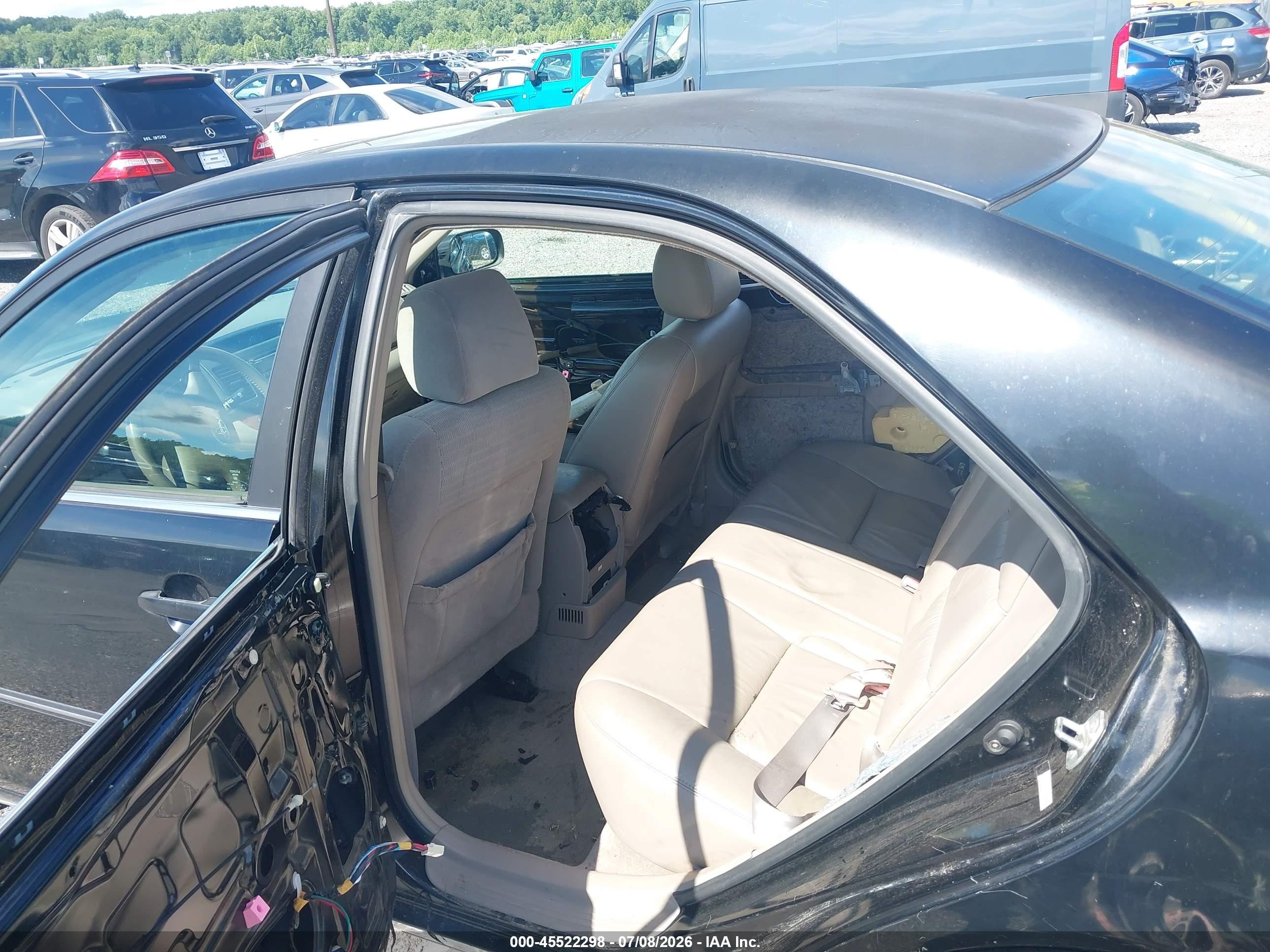 2003 Toyota Camry Xle Black vin: 4T1BE30K73U246033
