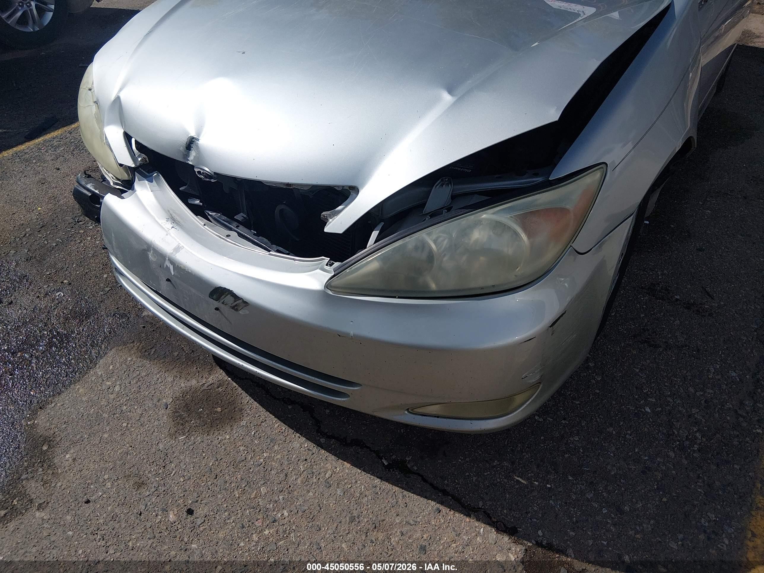 2003 Toyota Camry Xle Silver vin: 4T1BE30K73U718974