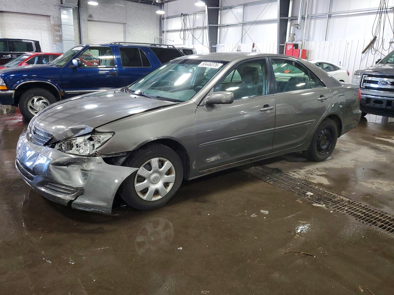 2003 Toyota Camry Le Gray vin: 4T1BE30K73U747598
