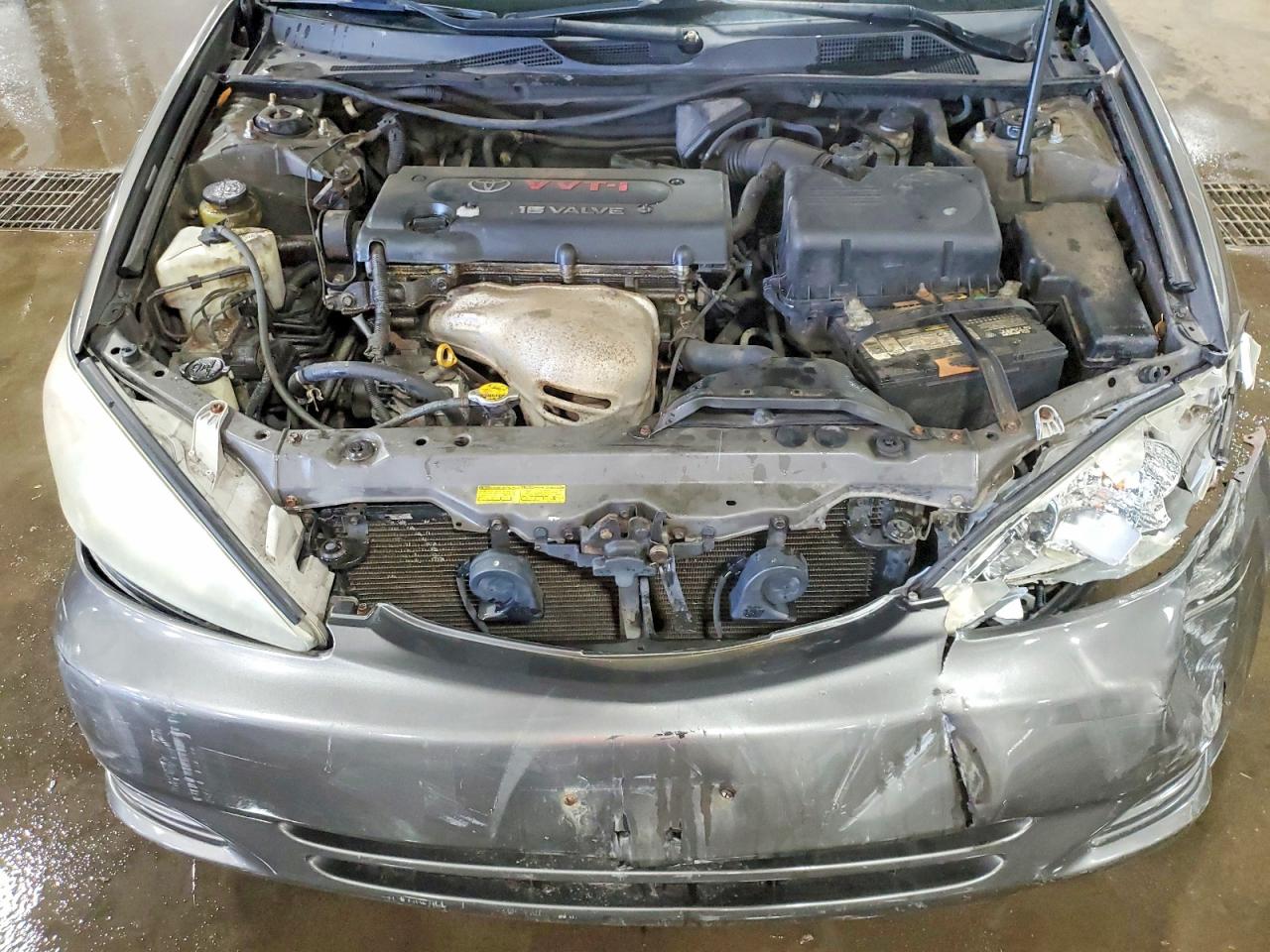 2003 Toyota Camry Le Gray vin: 4T1BE30K73U747598