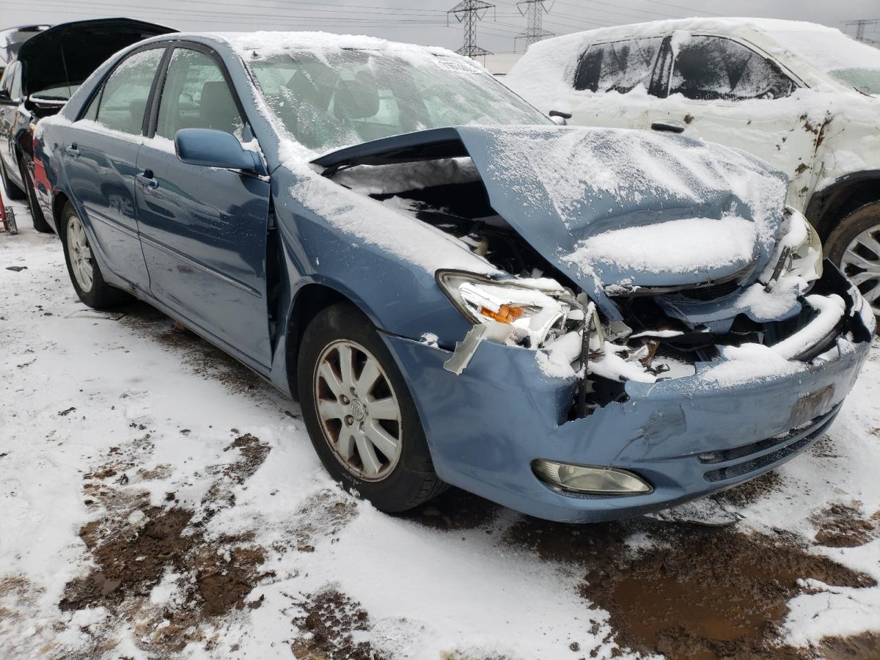 2003 Toyota Camry Le Синий vin: 4T1BE30K73U761422