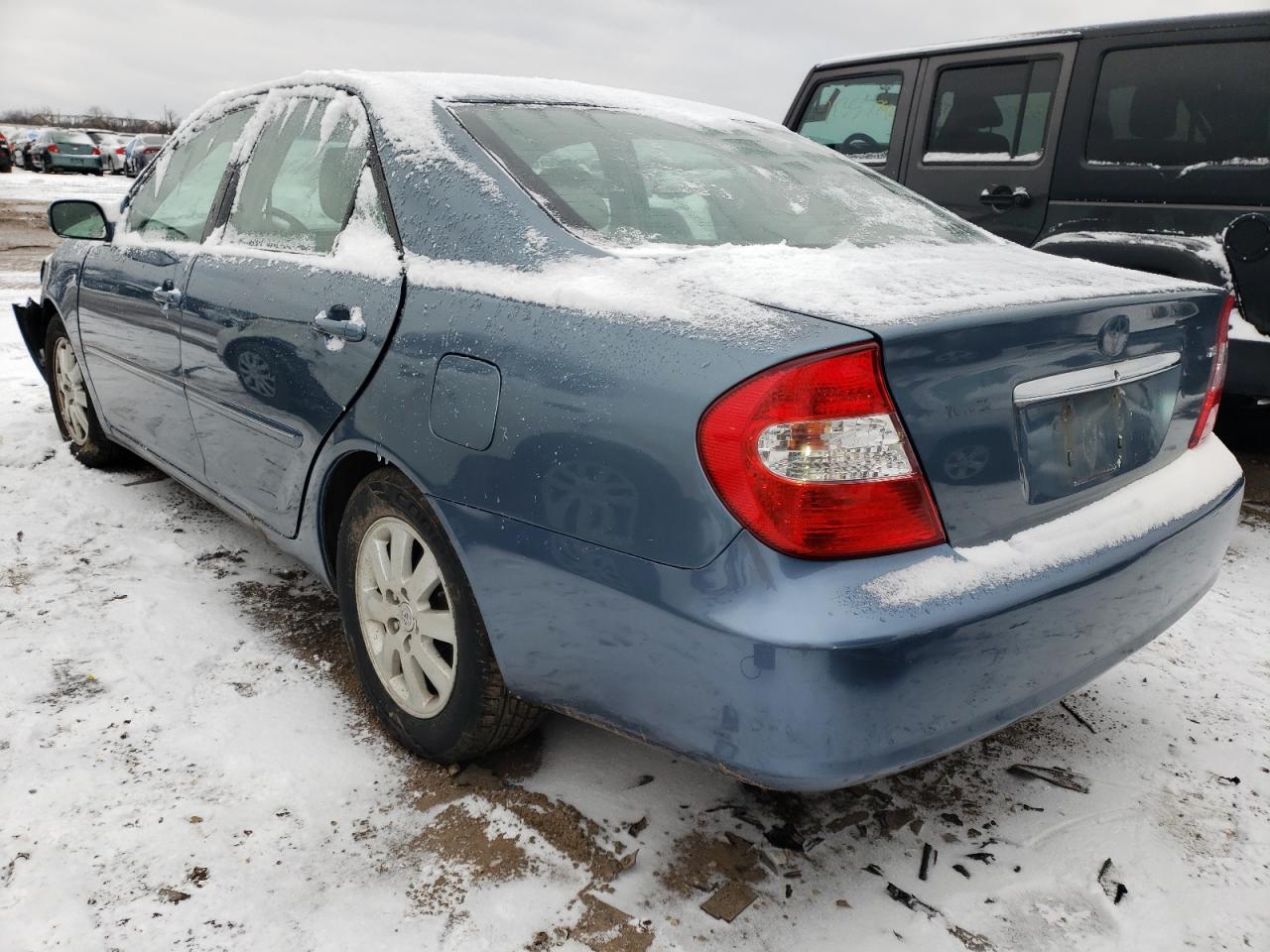 2003 Toyota Camry Le Синий vin: 4T1BE30K73U761422