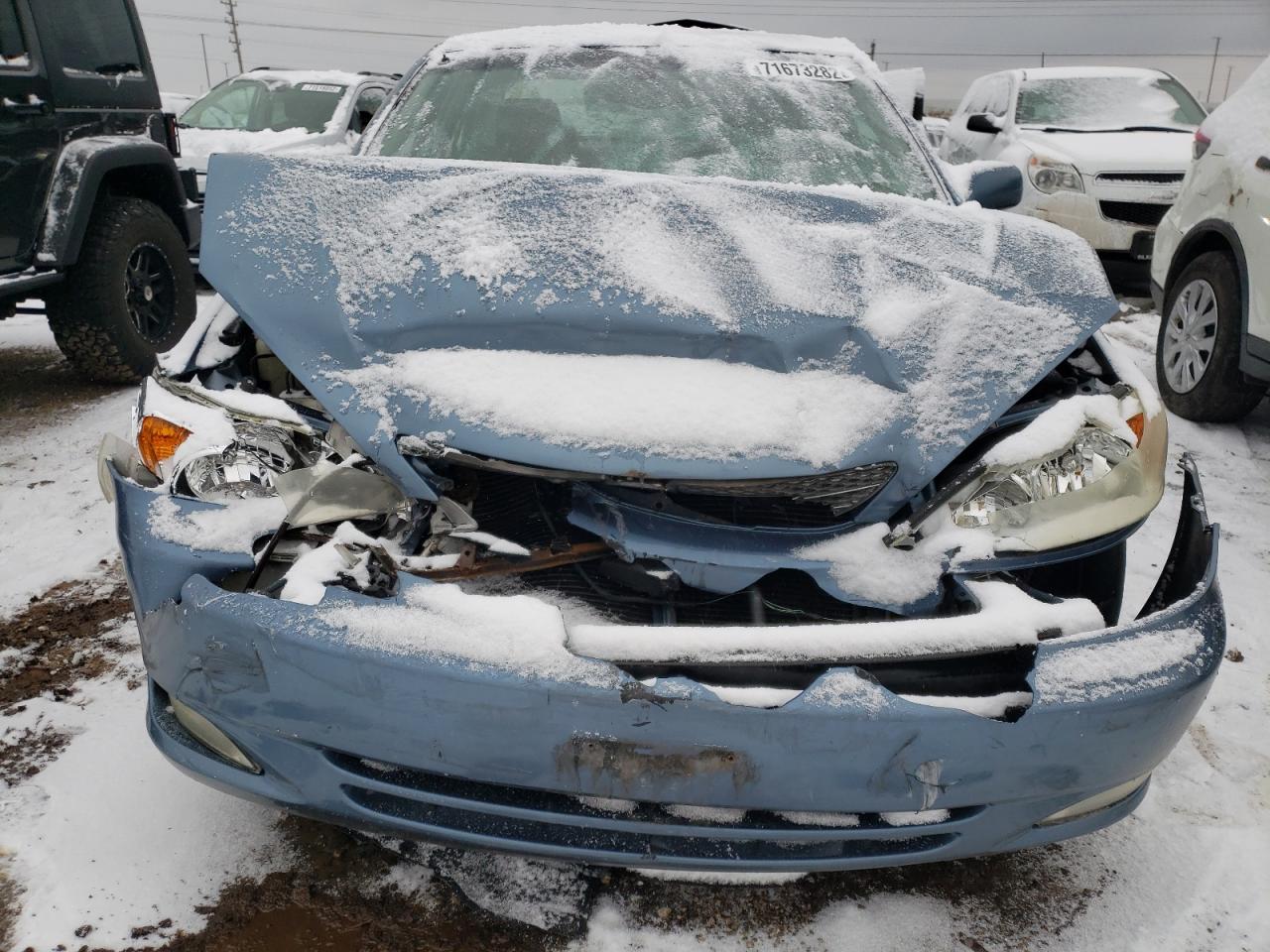 2003 Toyota Camry Le Синий vin: 4T1BE30K73U761422