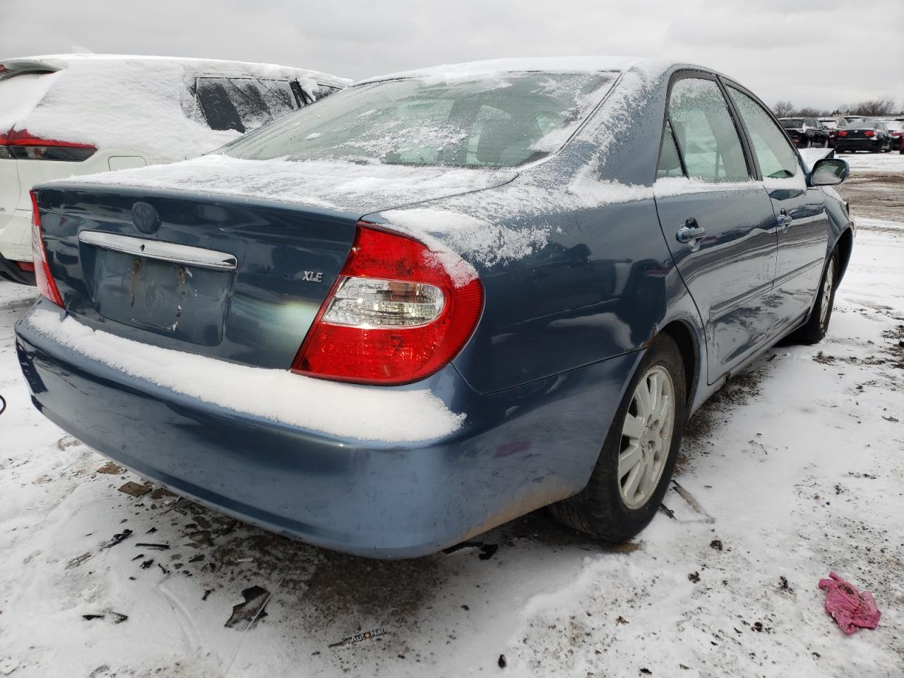 2003 Toyota Camry Le Синий vin: 4T1BE30K73U761422