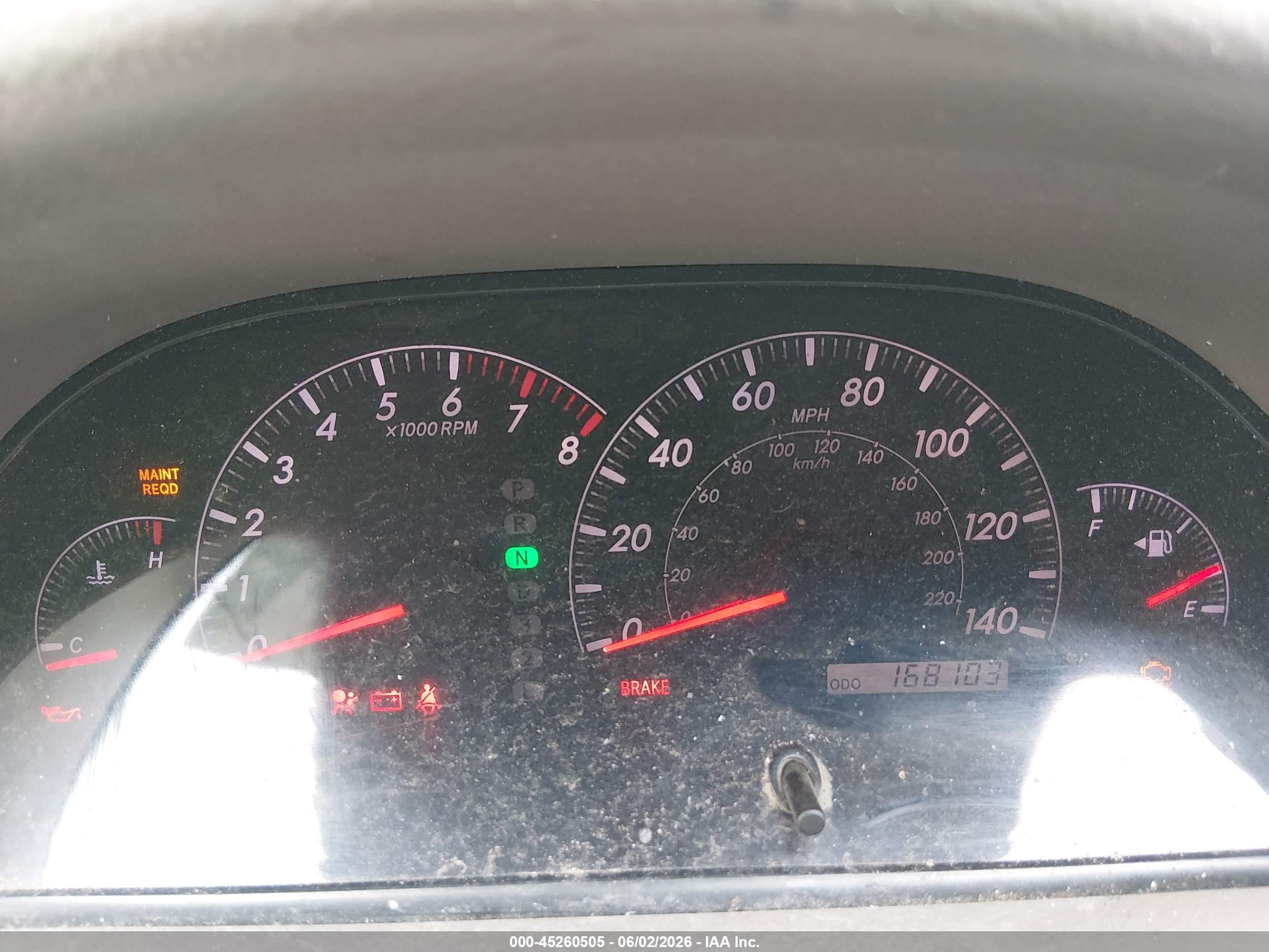 2005 Toyota Camry Le Brown vin: 4T1BE30K75U405801