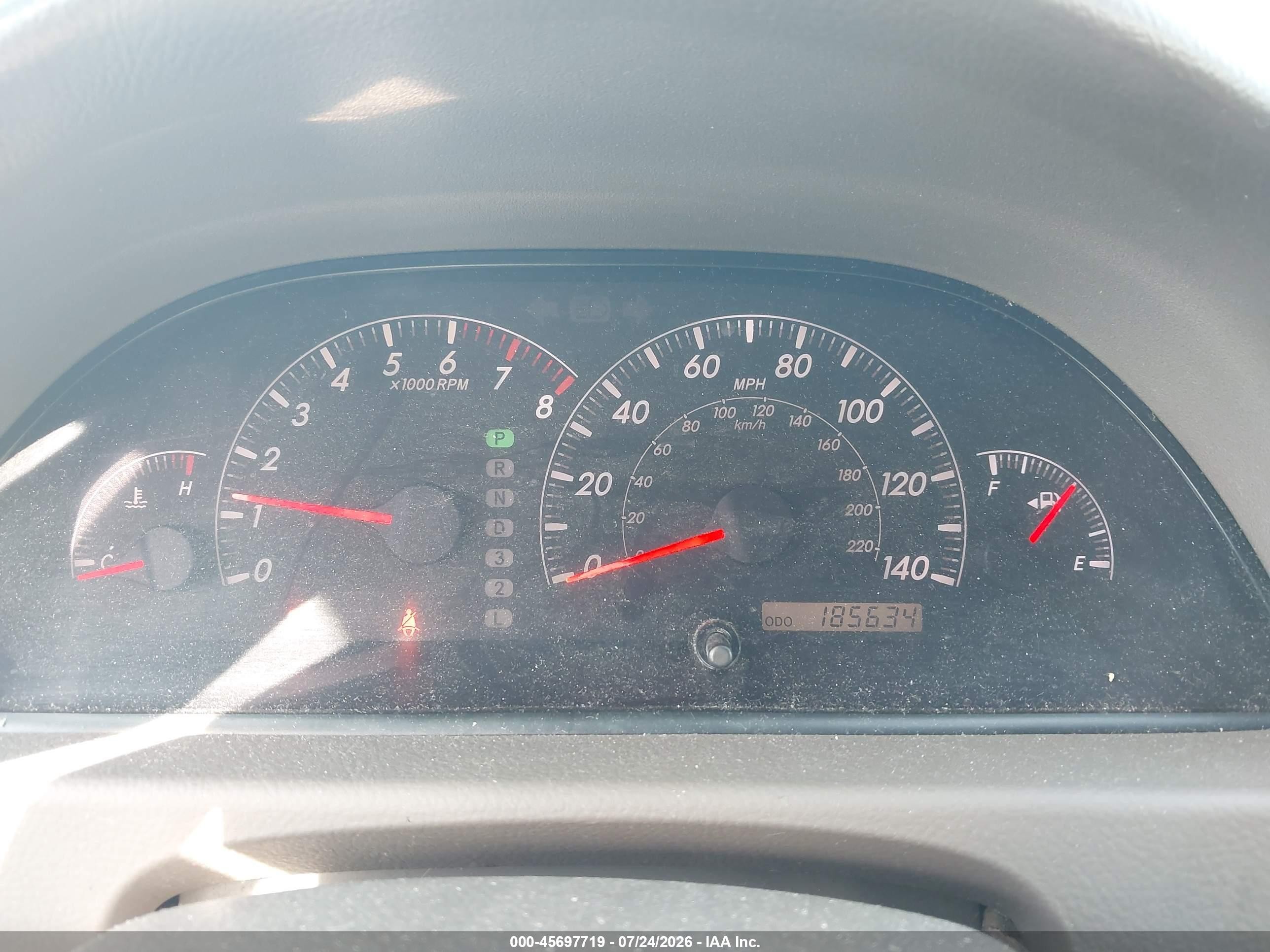 2005 Toyota Camry Xle Green vin: 4T1BE30K75U412831