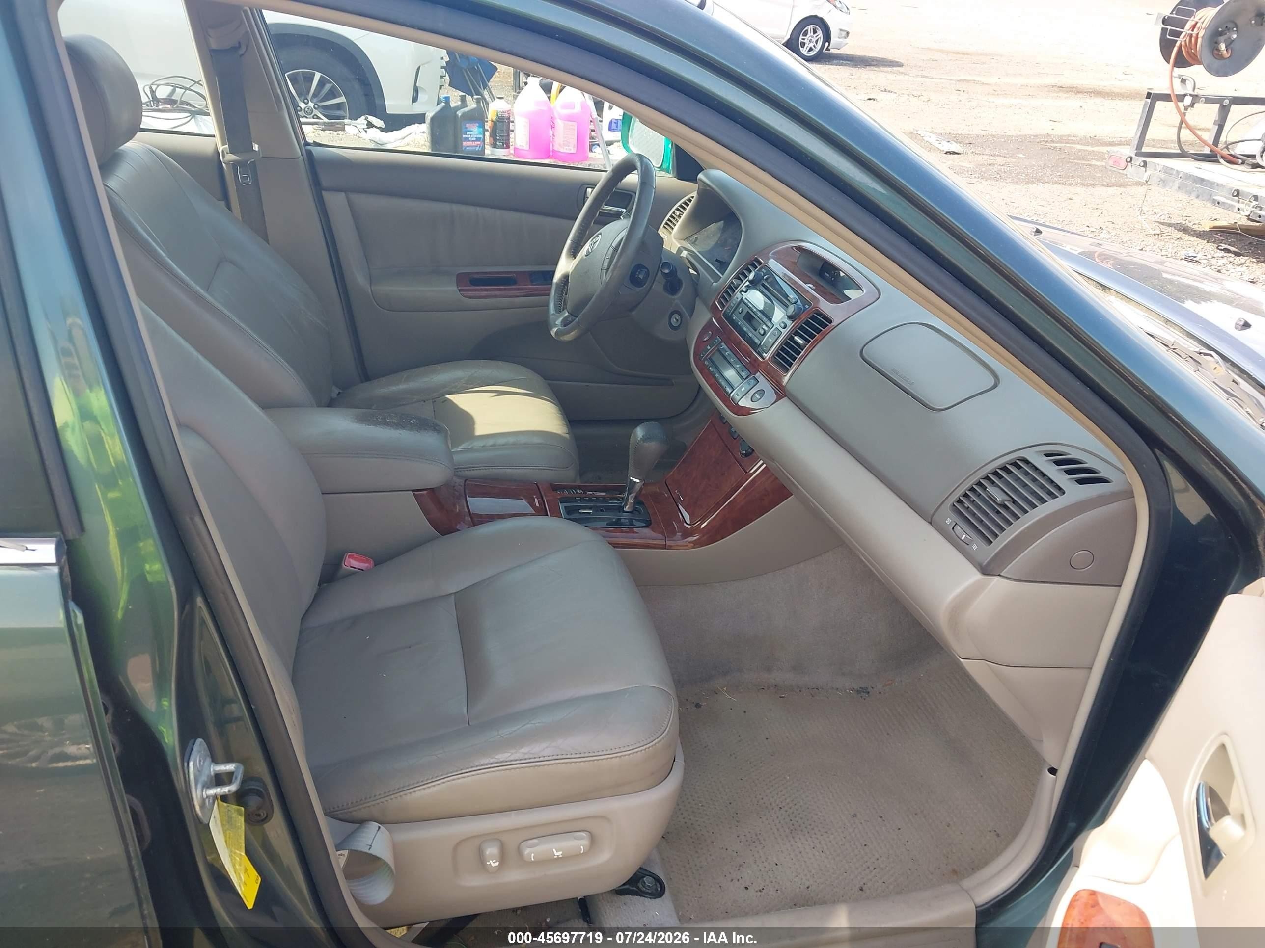 2005 Toyota Camry Xle Green vin: 4T1BE30K75U412831
