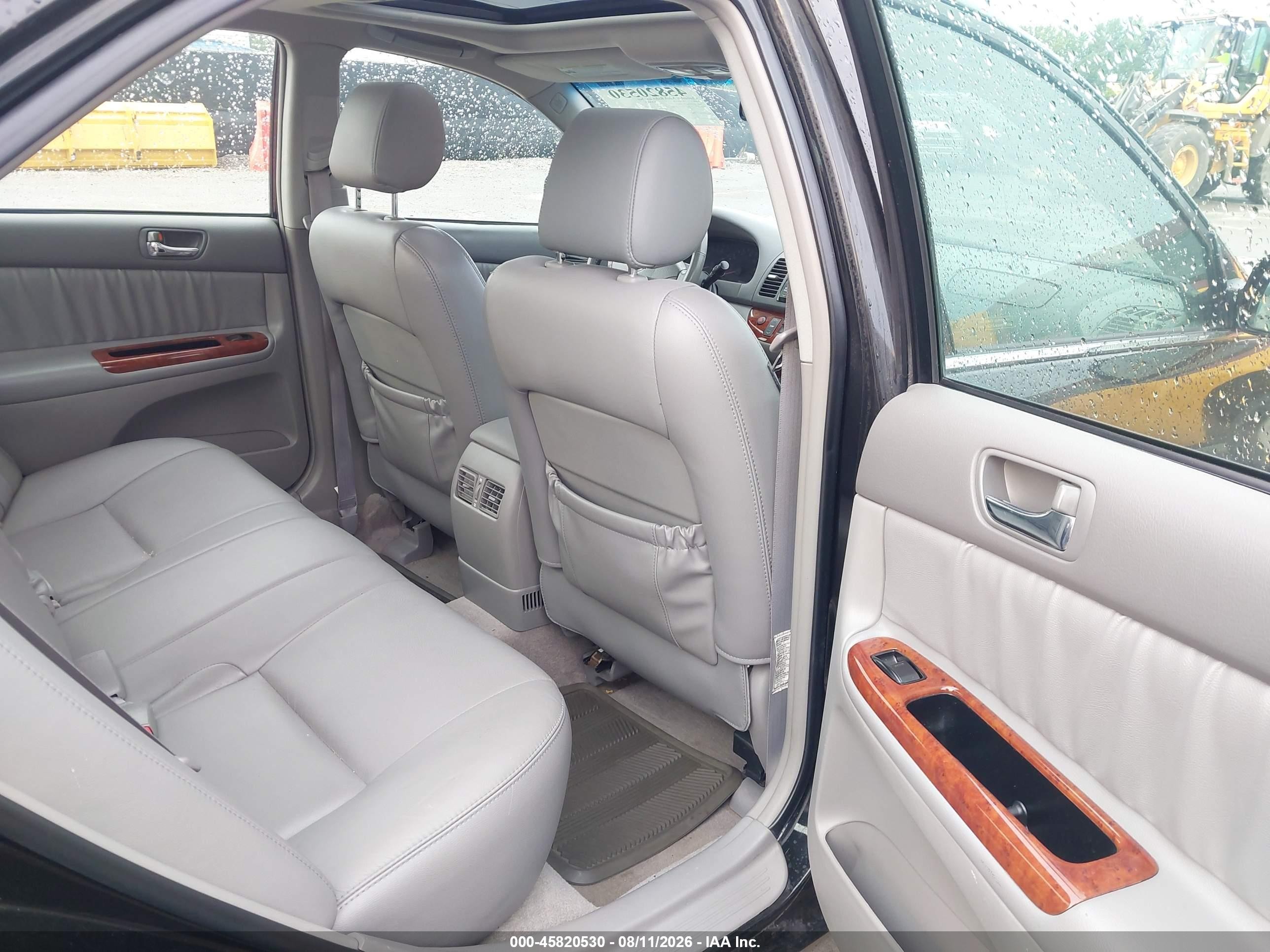 2006 Toyota Camry Xle Black vin: 4T1BE30K76U109419