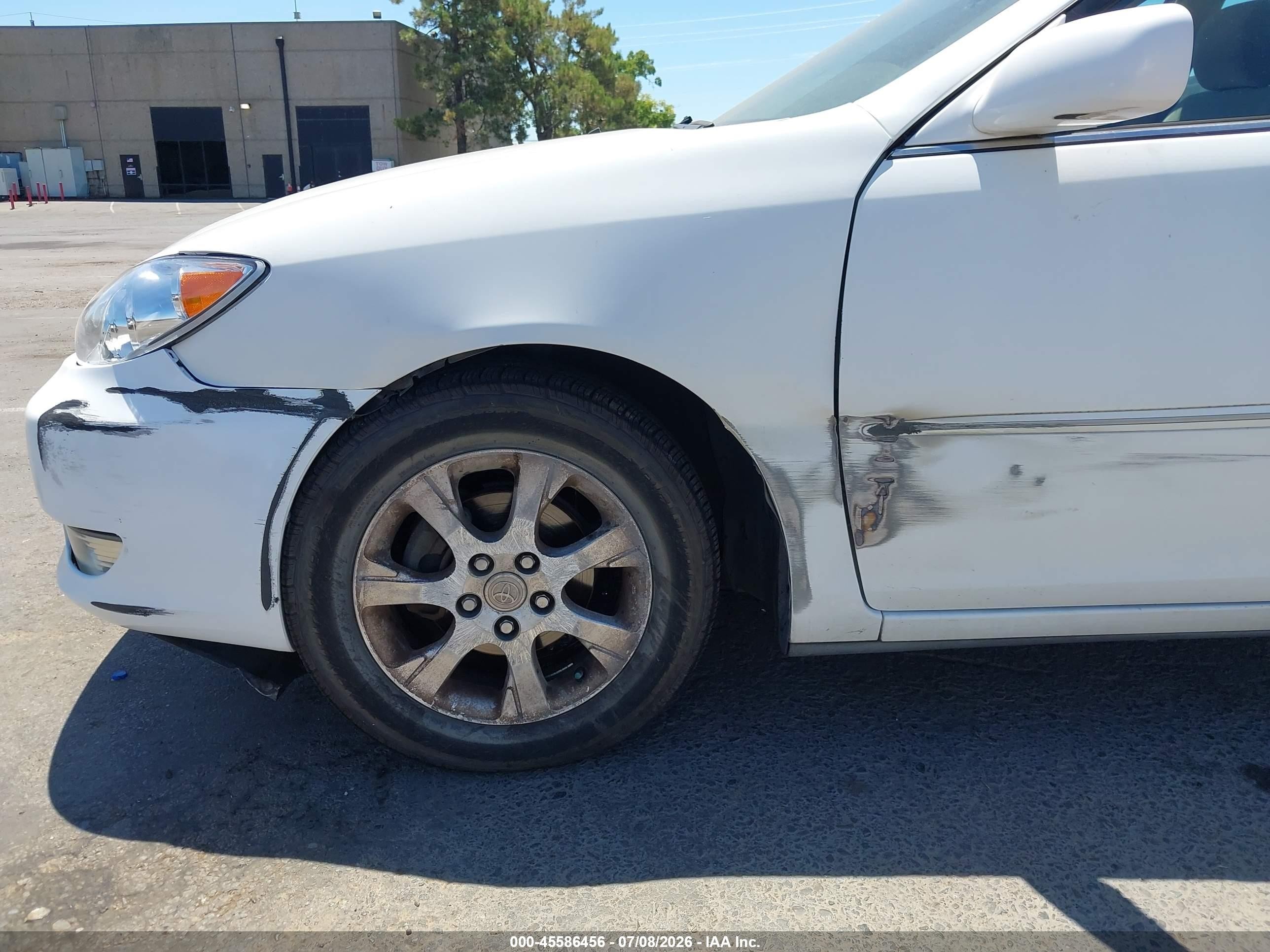 2006 Toyota Camry Xle Белый vin: 4T1BE30K76U712936