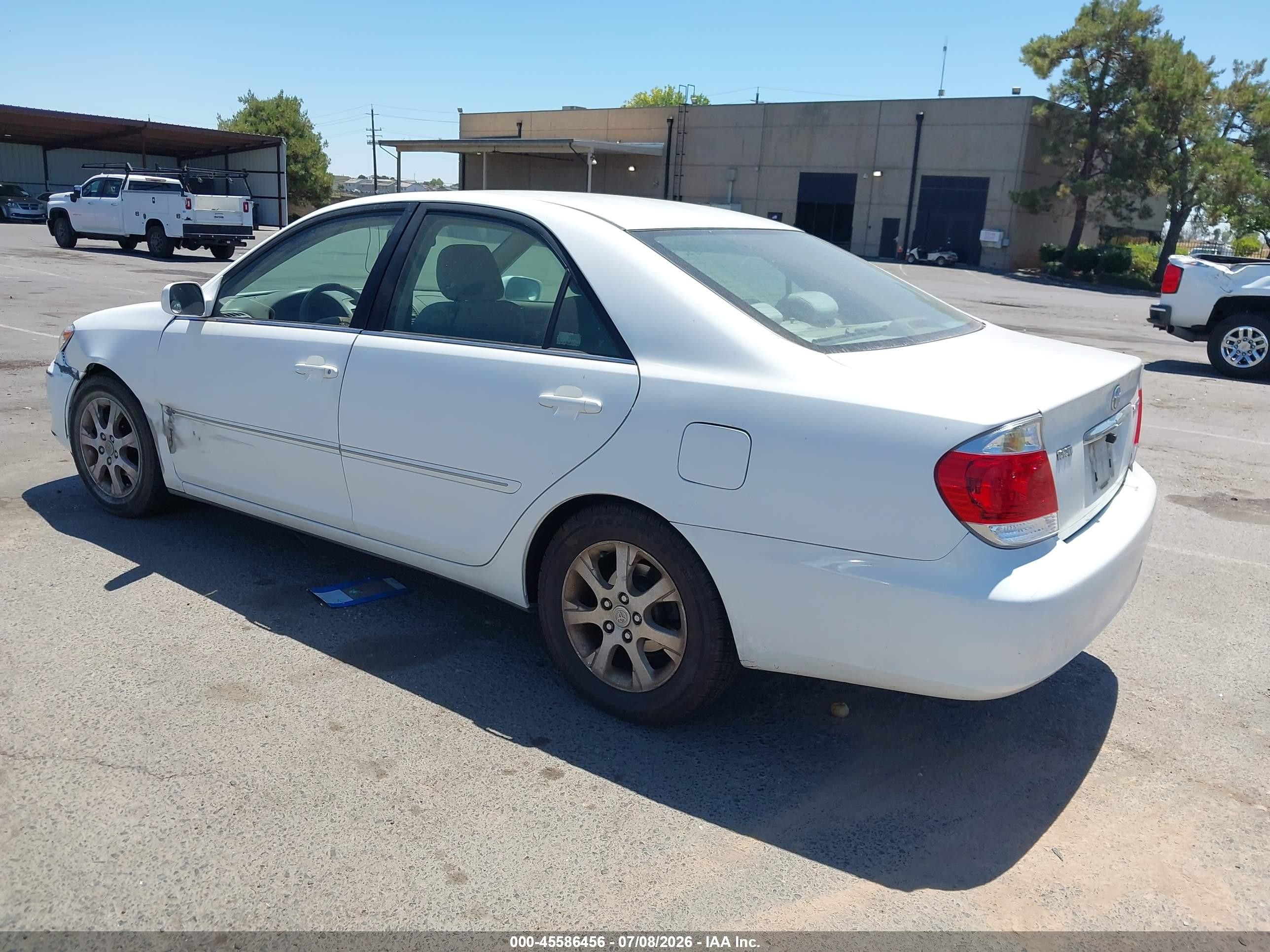 2006 Toyota Camry Xle Белый vin: 4T1BE30K76U712936