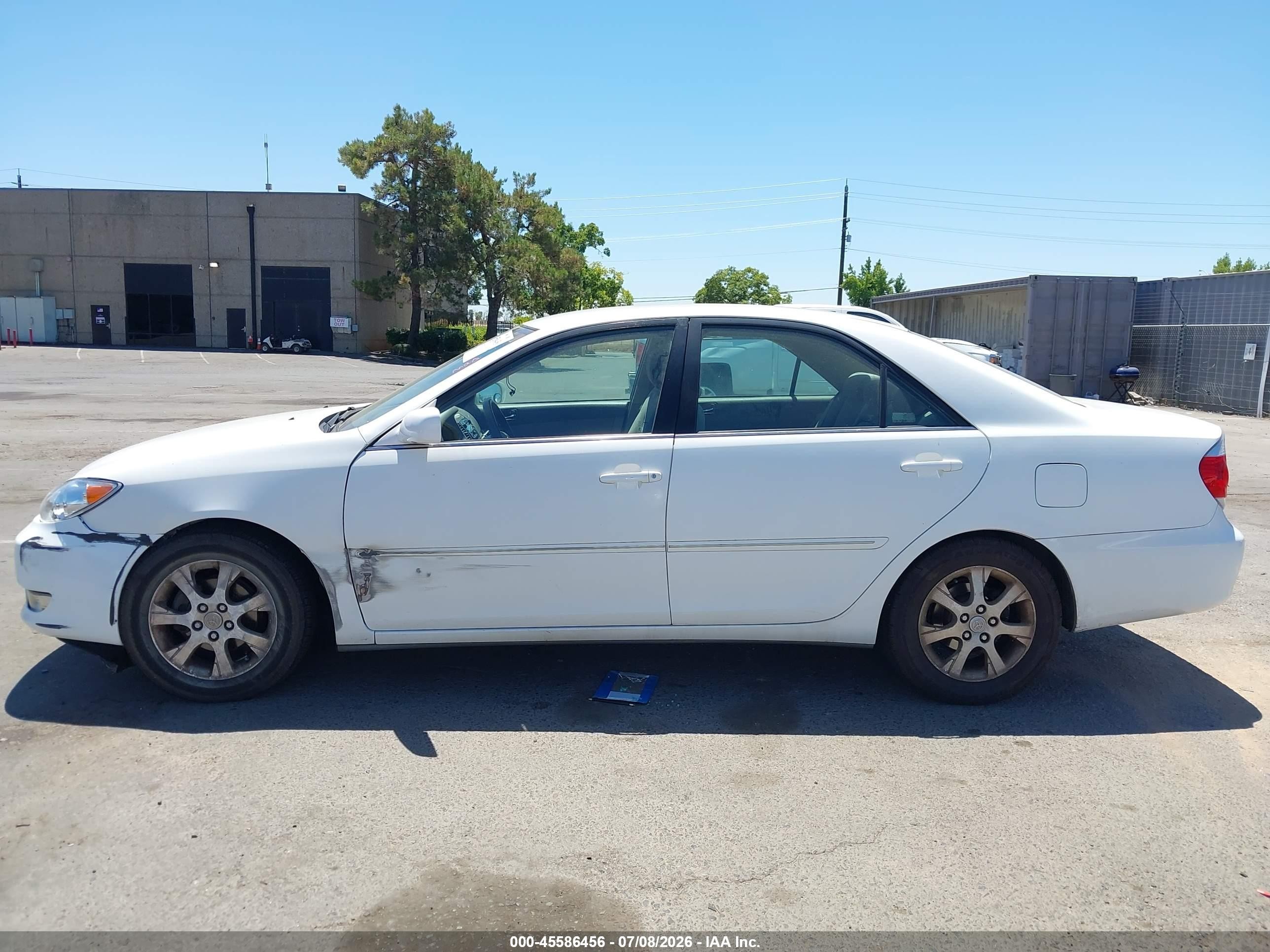 2006 Toyota Camry Xle Белый vin: 4T1BE30K76U712936