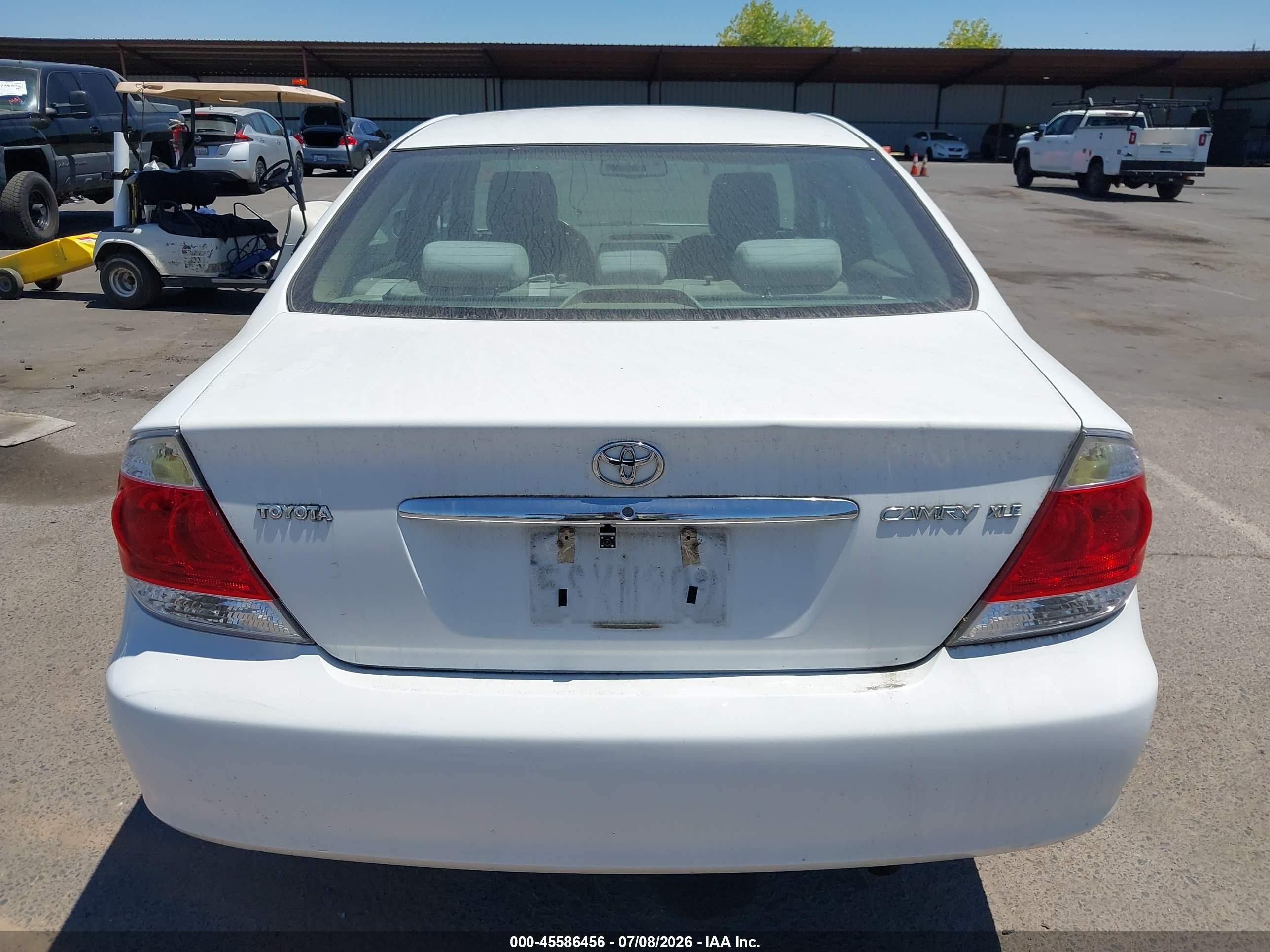 2006 Toyota Camry Xle Белый vin: 4T1BE30K76U712936