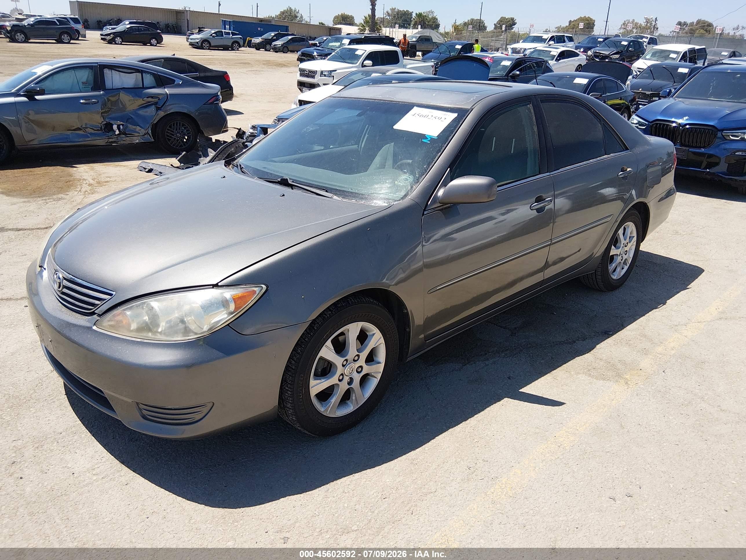2006 Toyota Camry Xle Gray vin: 4T1BE30K76U715464