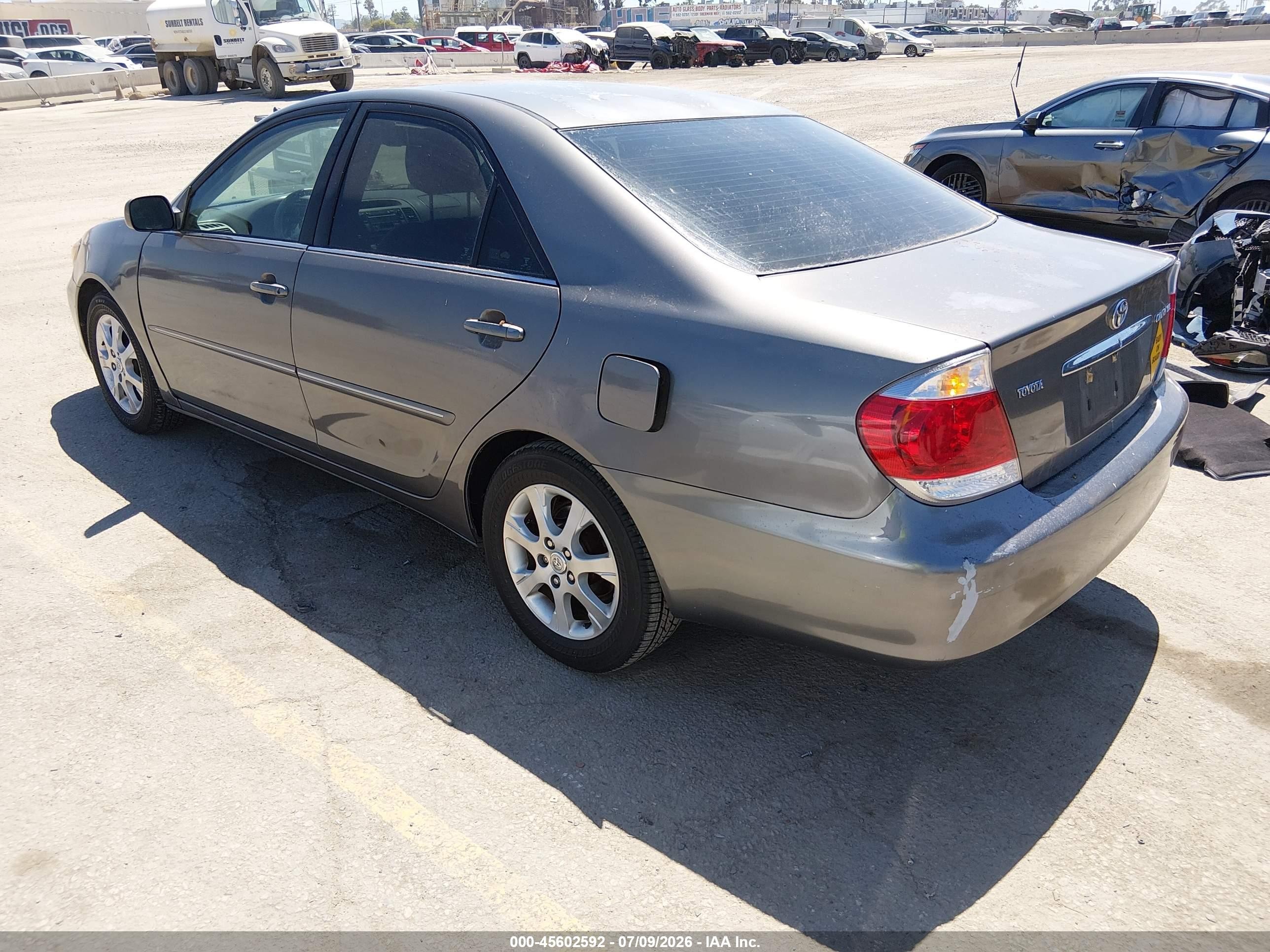 2006 Toyota Camry Xle Gray vin: 4T1BE30K76U715464