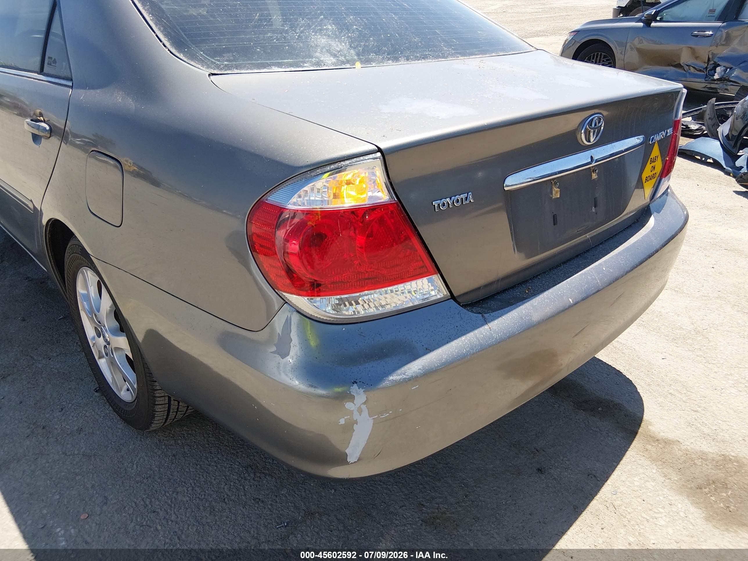 2006 Toyota Camry Xle Gray vin: 4T1BE30K76U715464