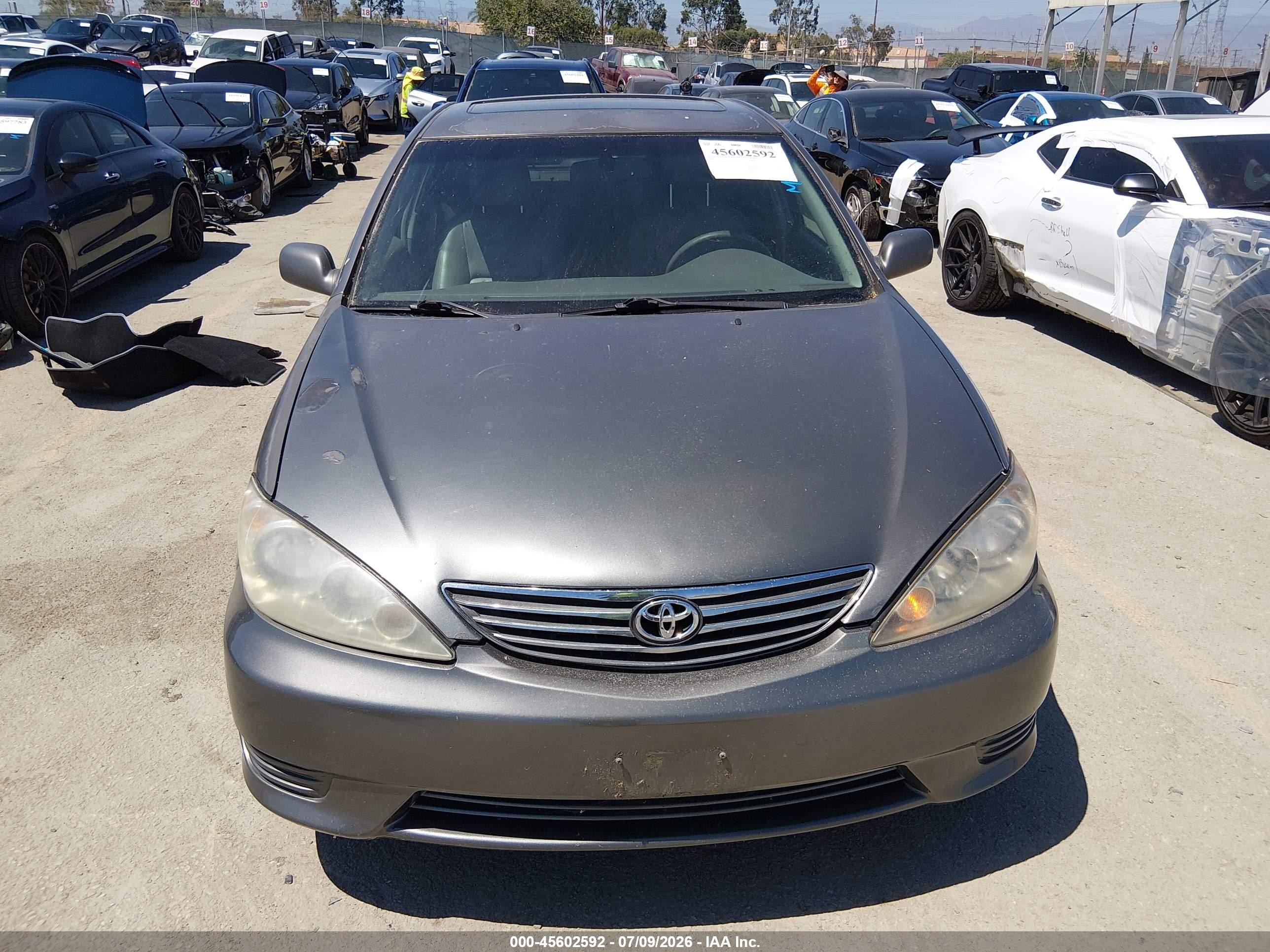 2006 Toyota Camry Xle Gray vin: 4T1BE30K76U715464