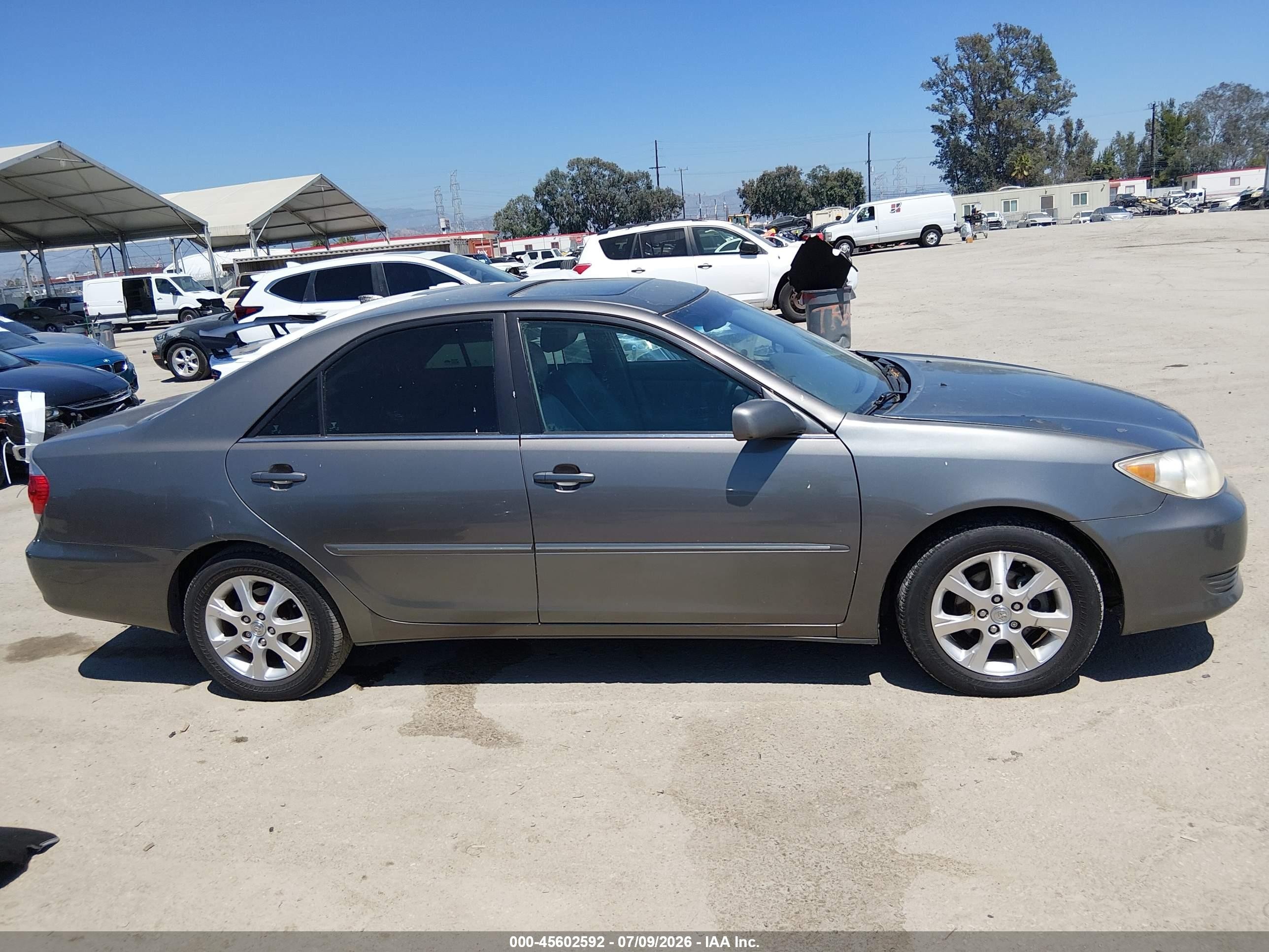 2006 Toyota Camry Xle Gray vin: 4T1BE30K76U715464
