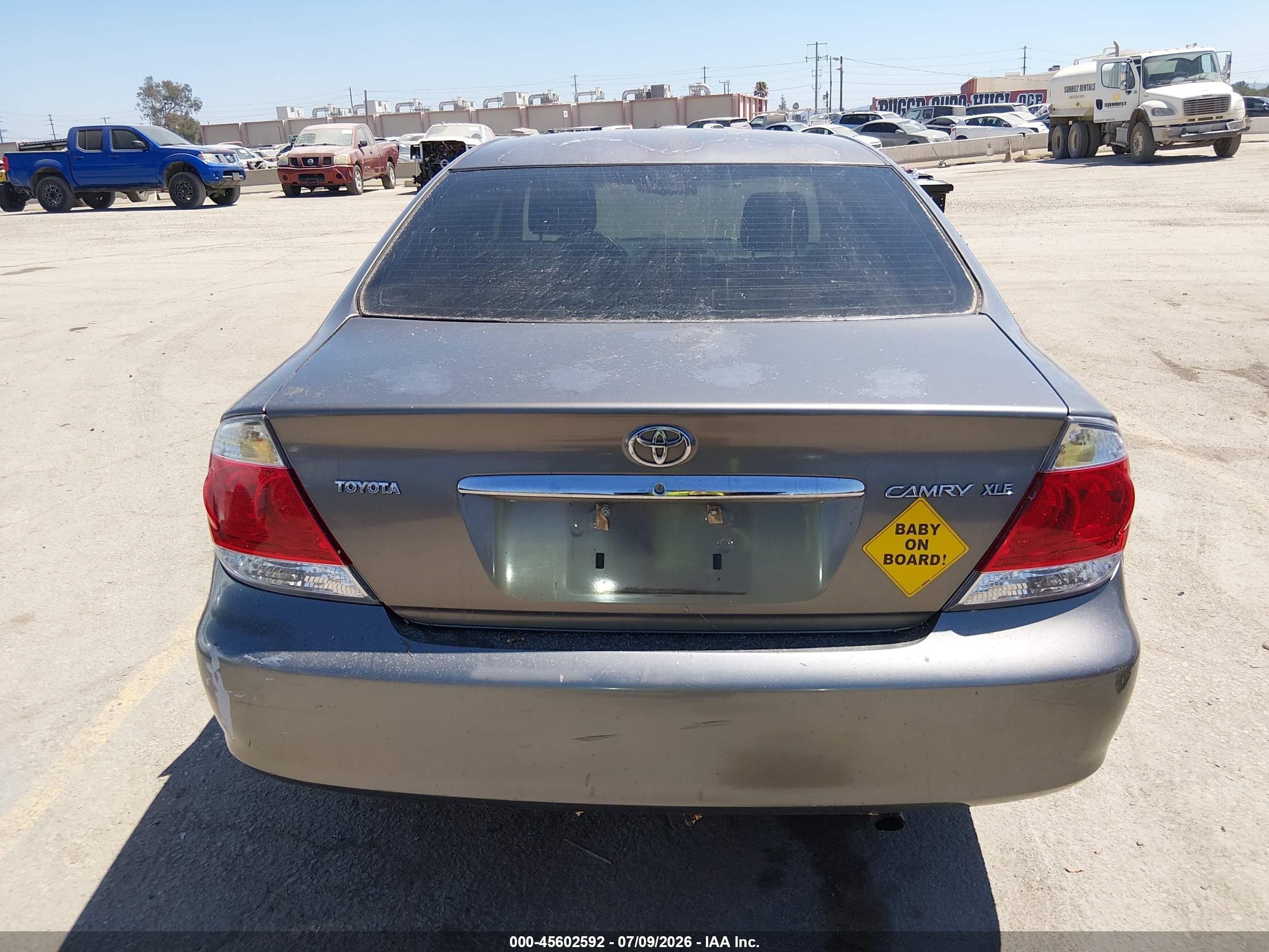 2006 Toyota Camry Xle Gray vin: 4T1BE30K76U715464