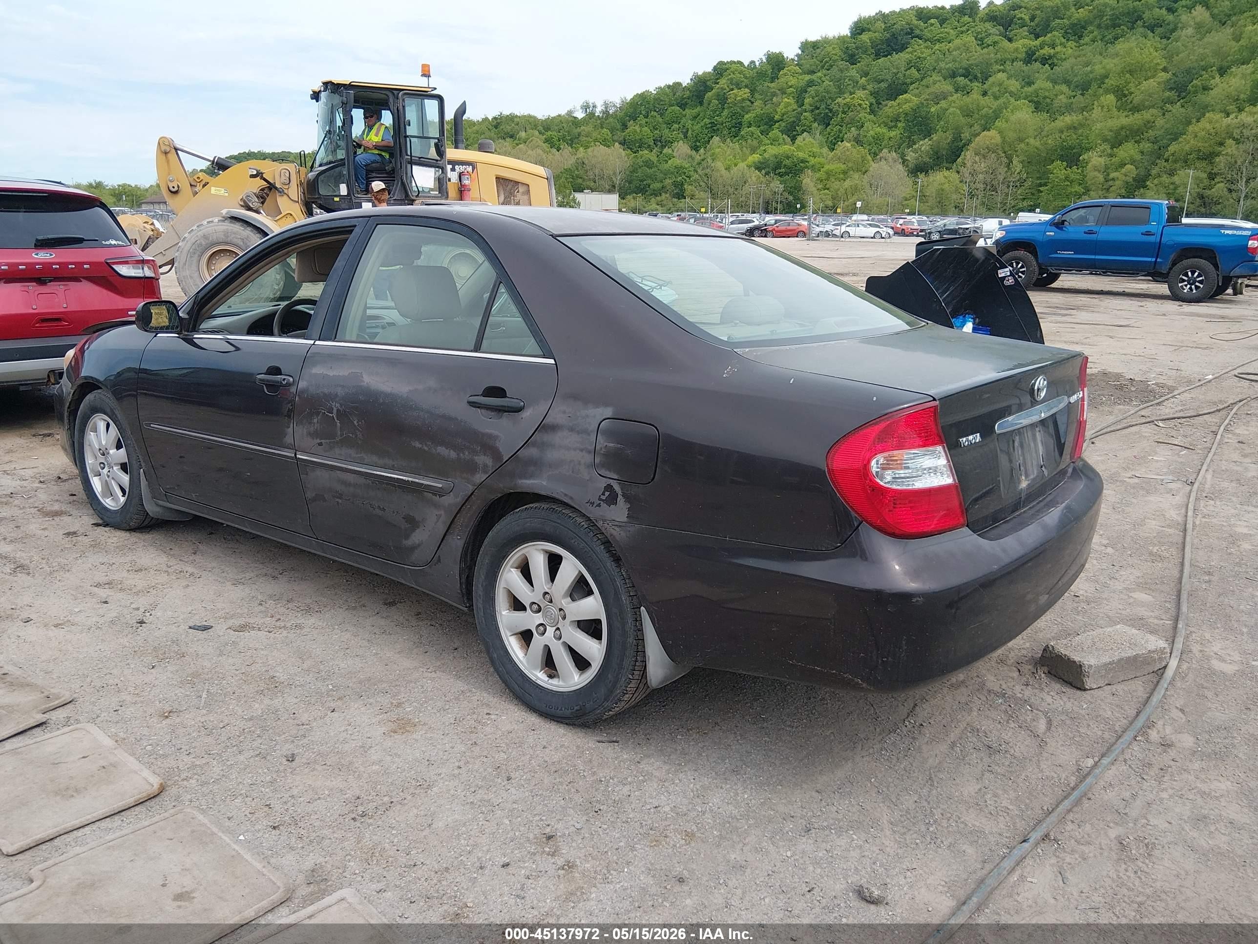 2002 Toyota Camry Xle Purple vin: 4T1BE30K82U618445