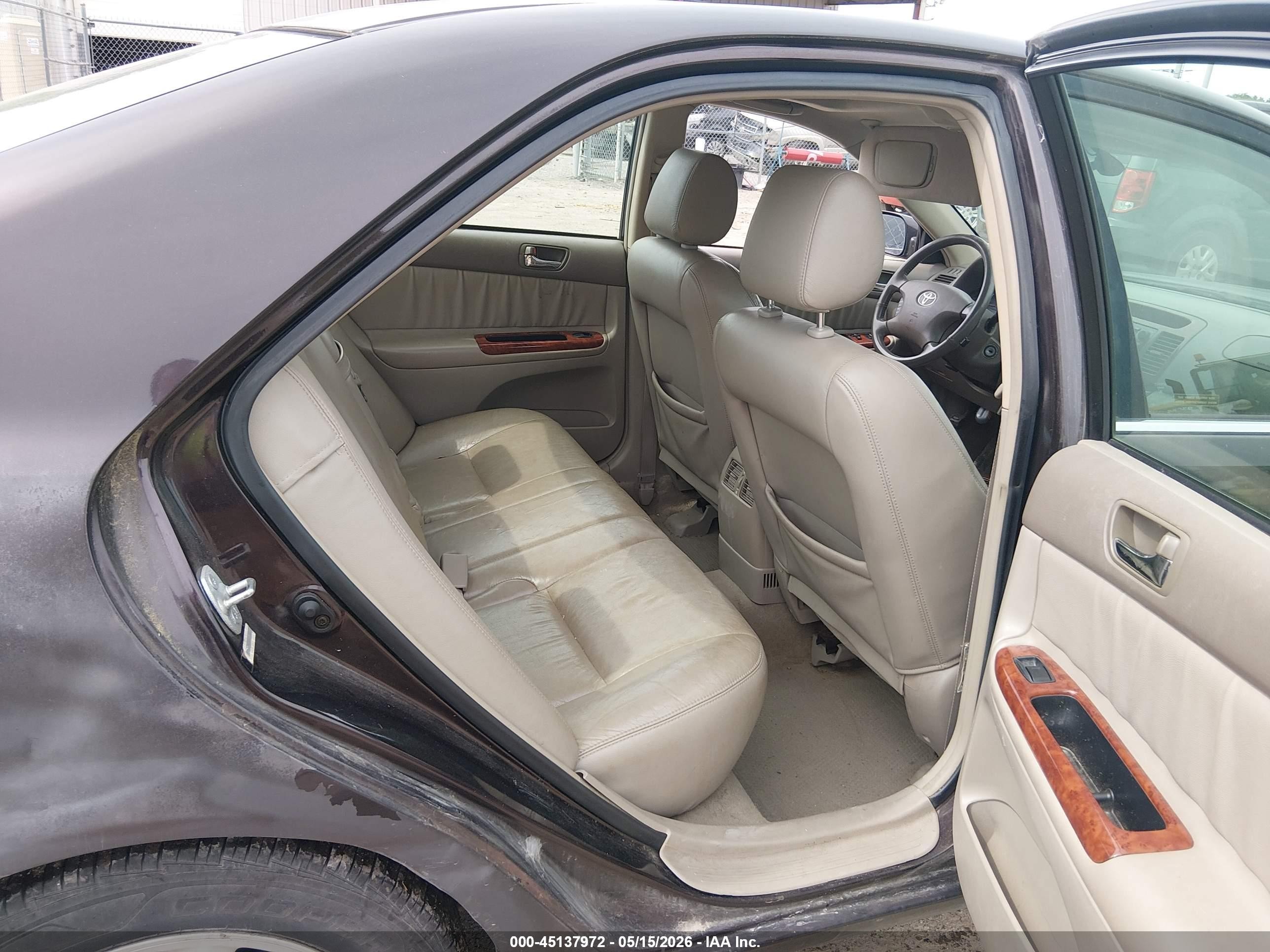 2002 Toyota Camry Xle Purple vin: 4T1BE30K82U618445