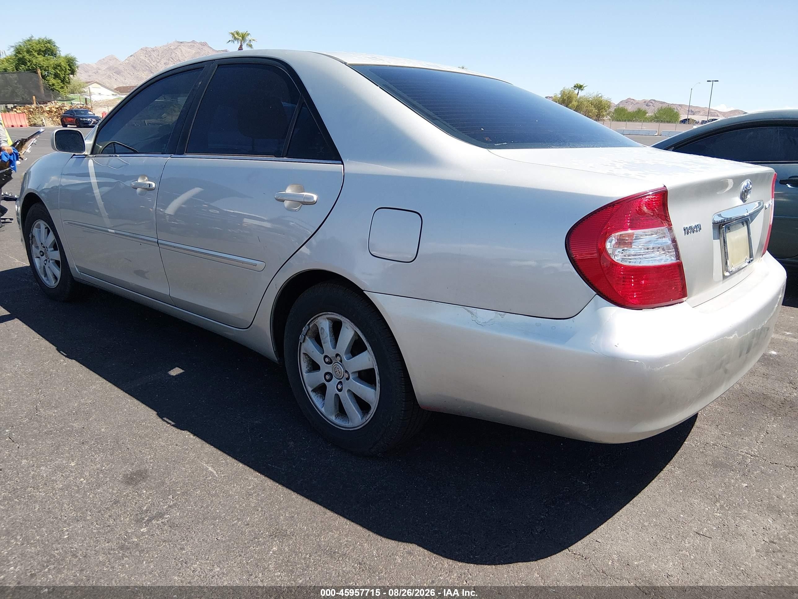 2003 Toyota Camry Xle Silver vin: 4T1BE30K83U667386