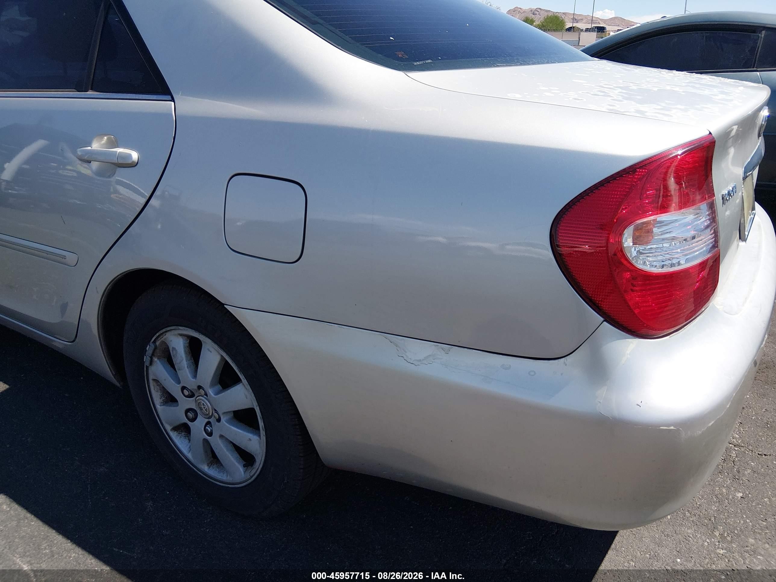 2003 Toyota Camry Xle Silver vin: 4T1BE30K83U667386
