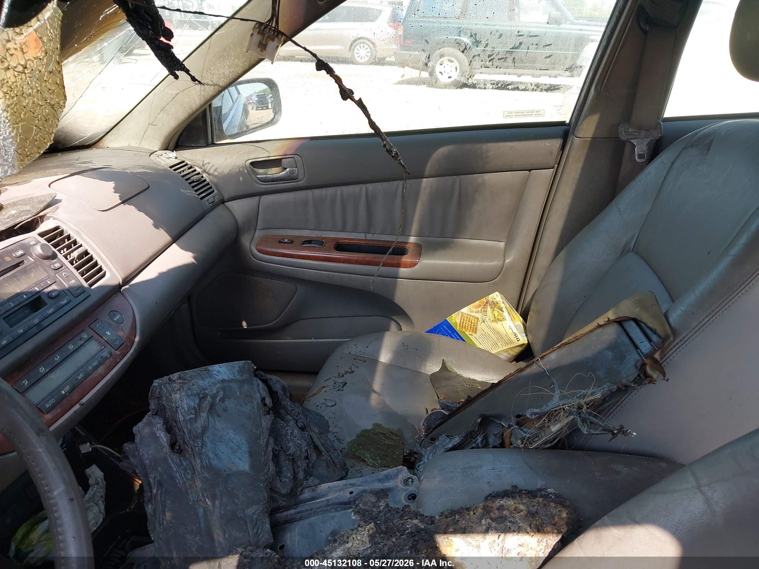 2003 Toyota Camry Xle Gray vin: 4T1BE30K83U753880