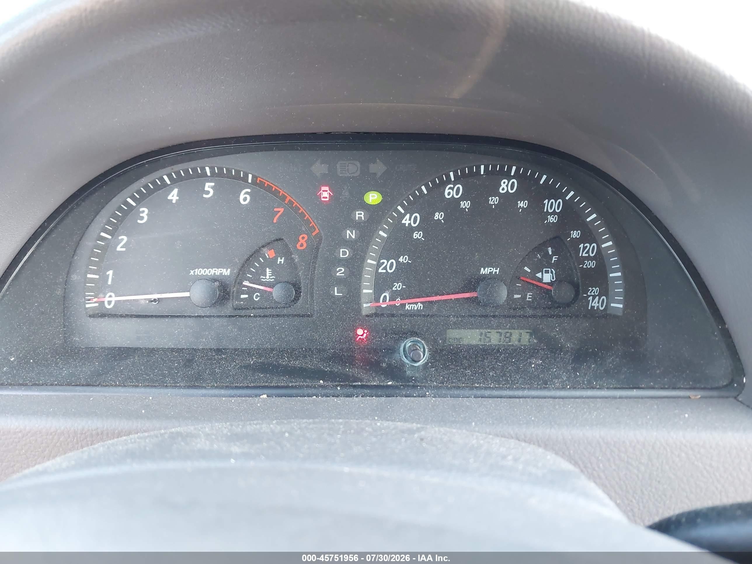 2004 Toyota Camry Xle Зеленый vin: 4T1BE30K84U267720