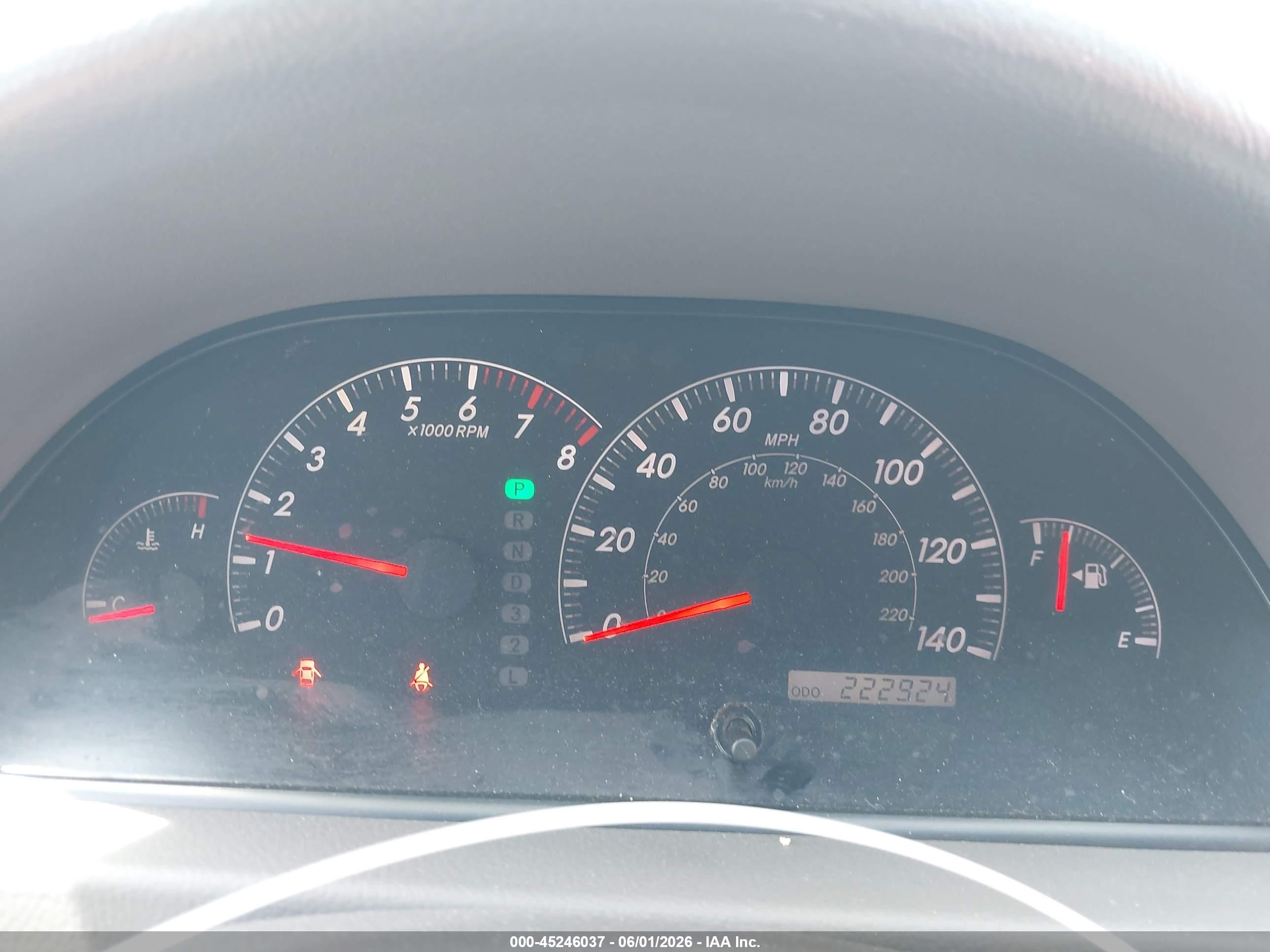 2005 Toyota Camry Le Blue vin: 4T1BE30K85U035006