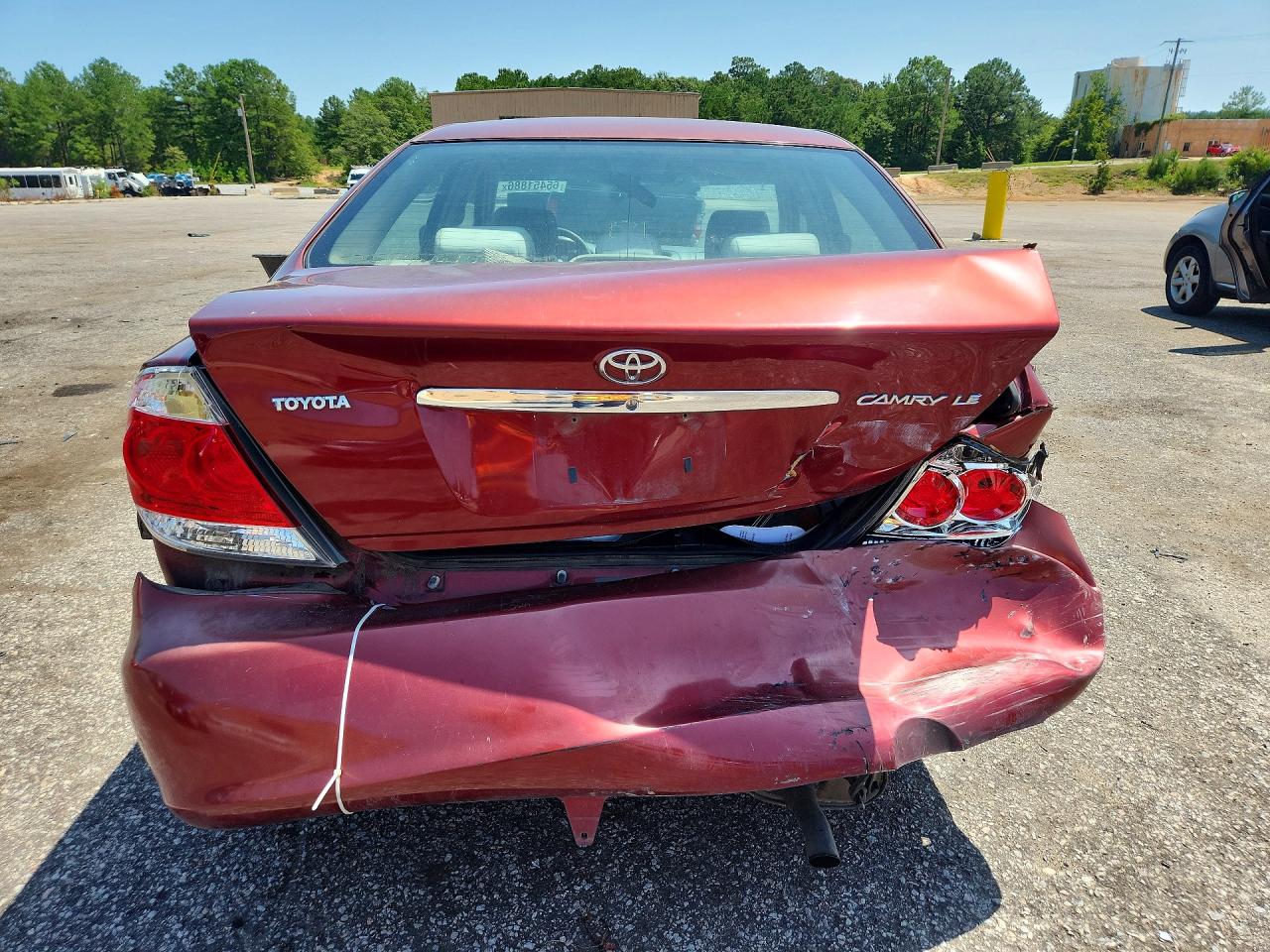 2005 Toyota Camry Le Burgundy vin: 4T1BE30K85U044398