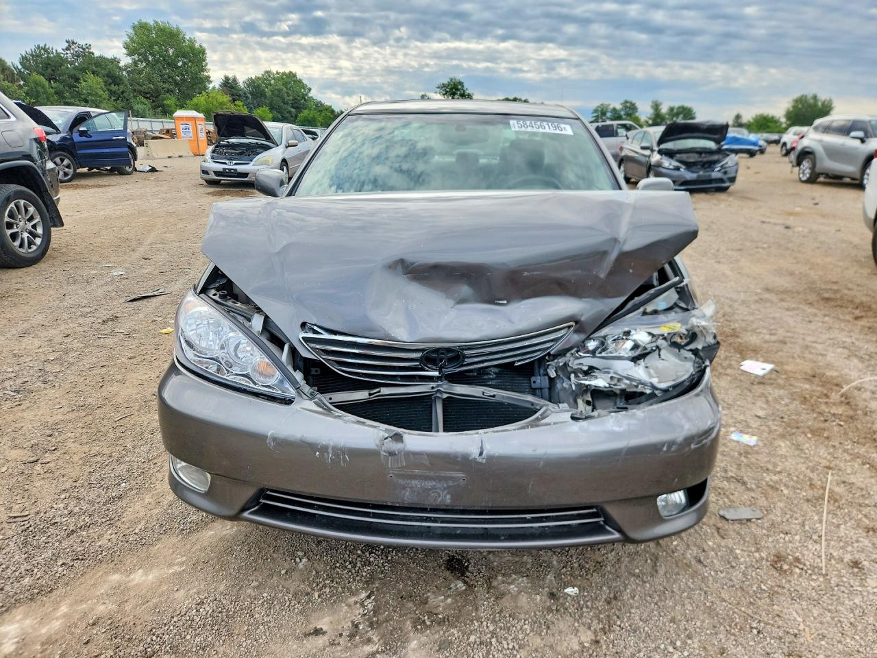 2005 Toyota Camry Xle Gray vin: 4T1BE30K85U518592