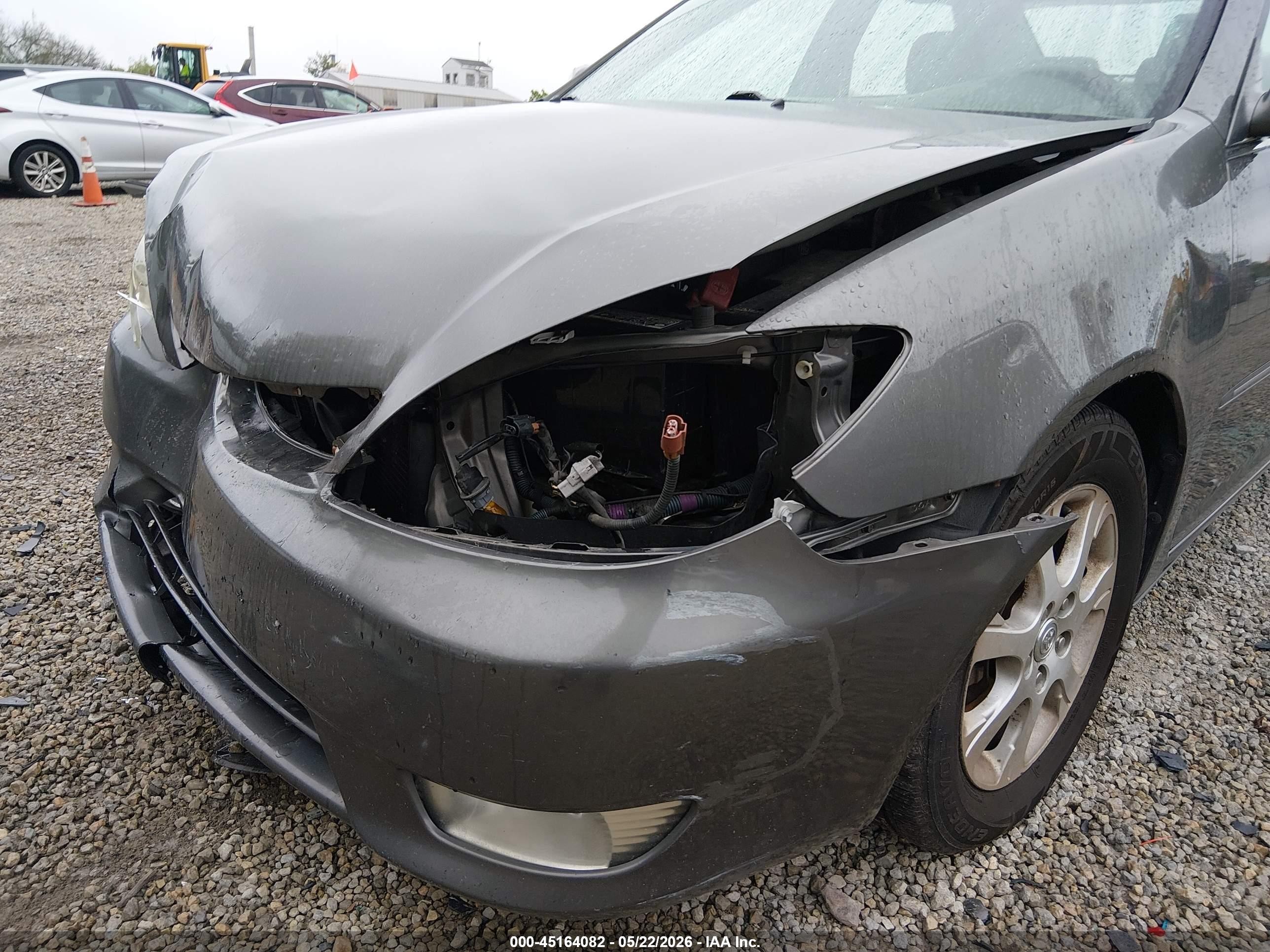2005 Toyota Camry Xle Серый vin: 4T1BE30K85U527566