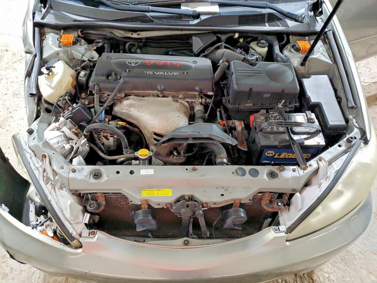 2005 Toyota Camry Xle Silver vin: 4T1BE30K85U556274