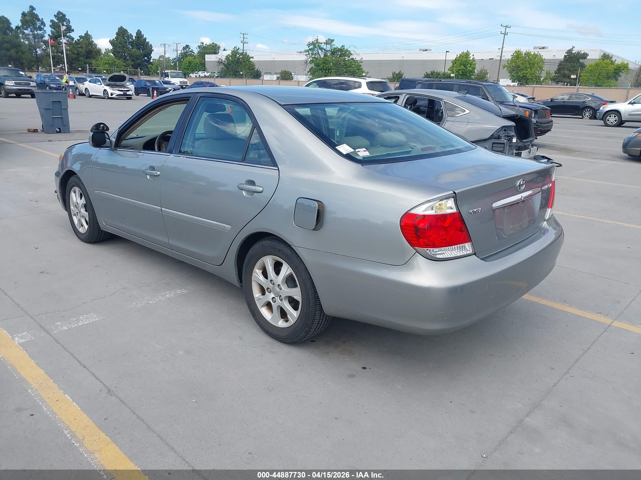 2005 Toyota Camry Xle Silver vin: 4T1BE30K85U627635