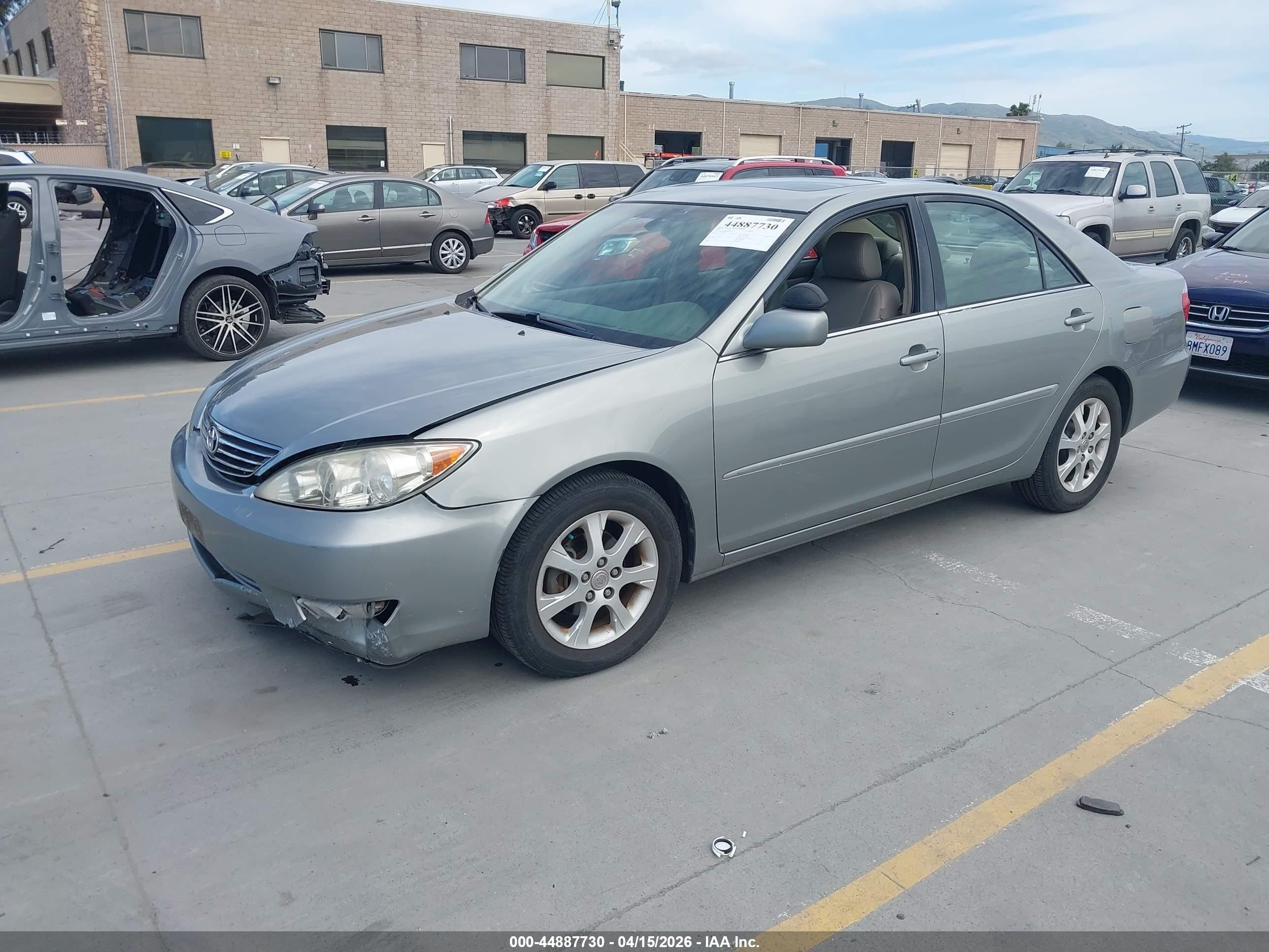 2005 Toyota Camry Xle Silver vin: 4T1BE30K85U627635