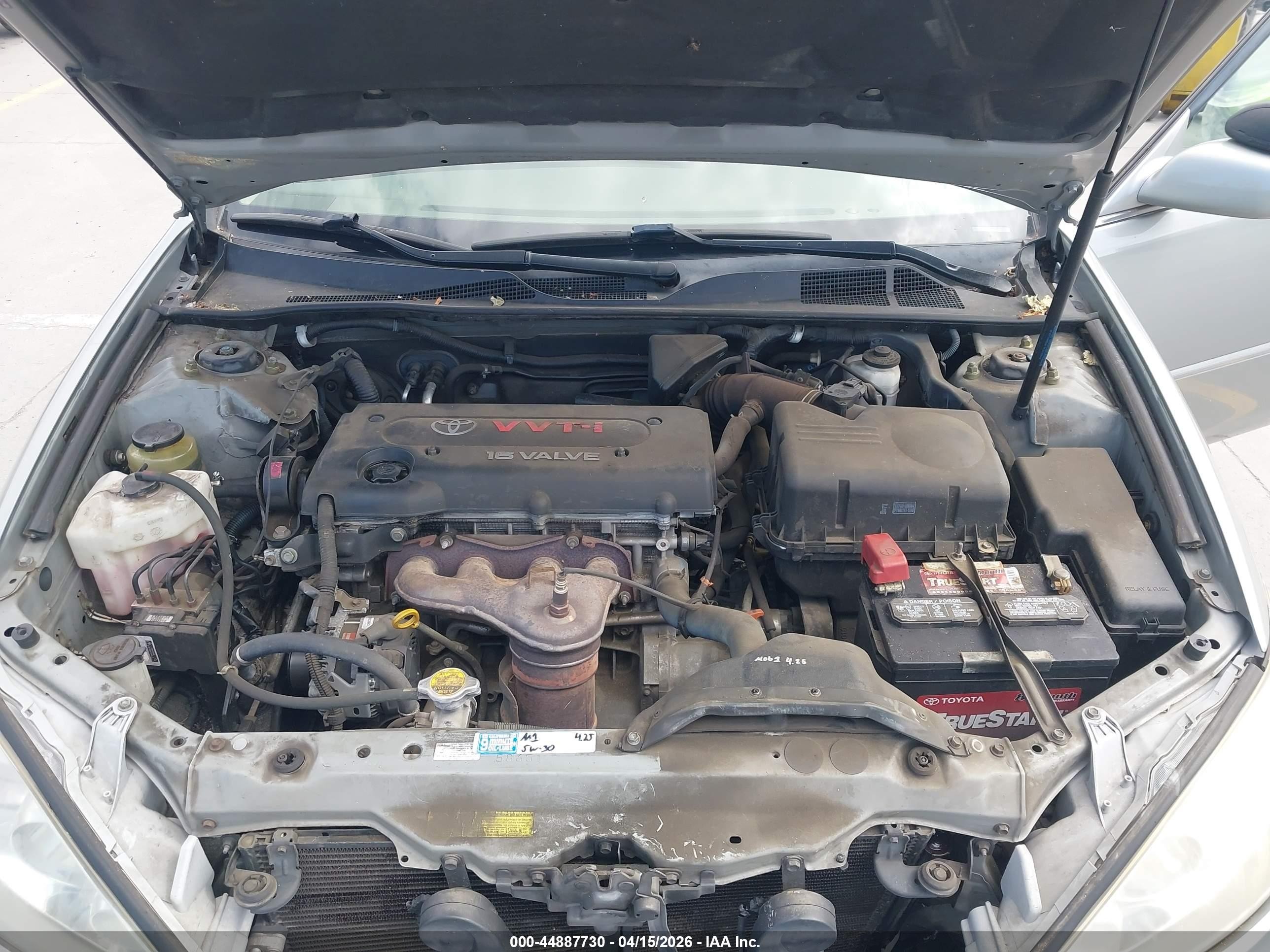 2005 Toyota Camry Xle Silver vin: 4T1BE30K85U627635