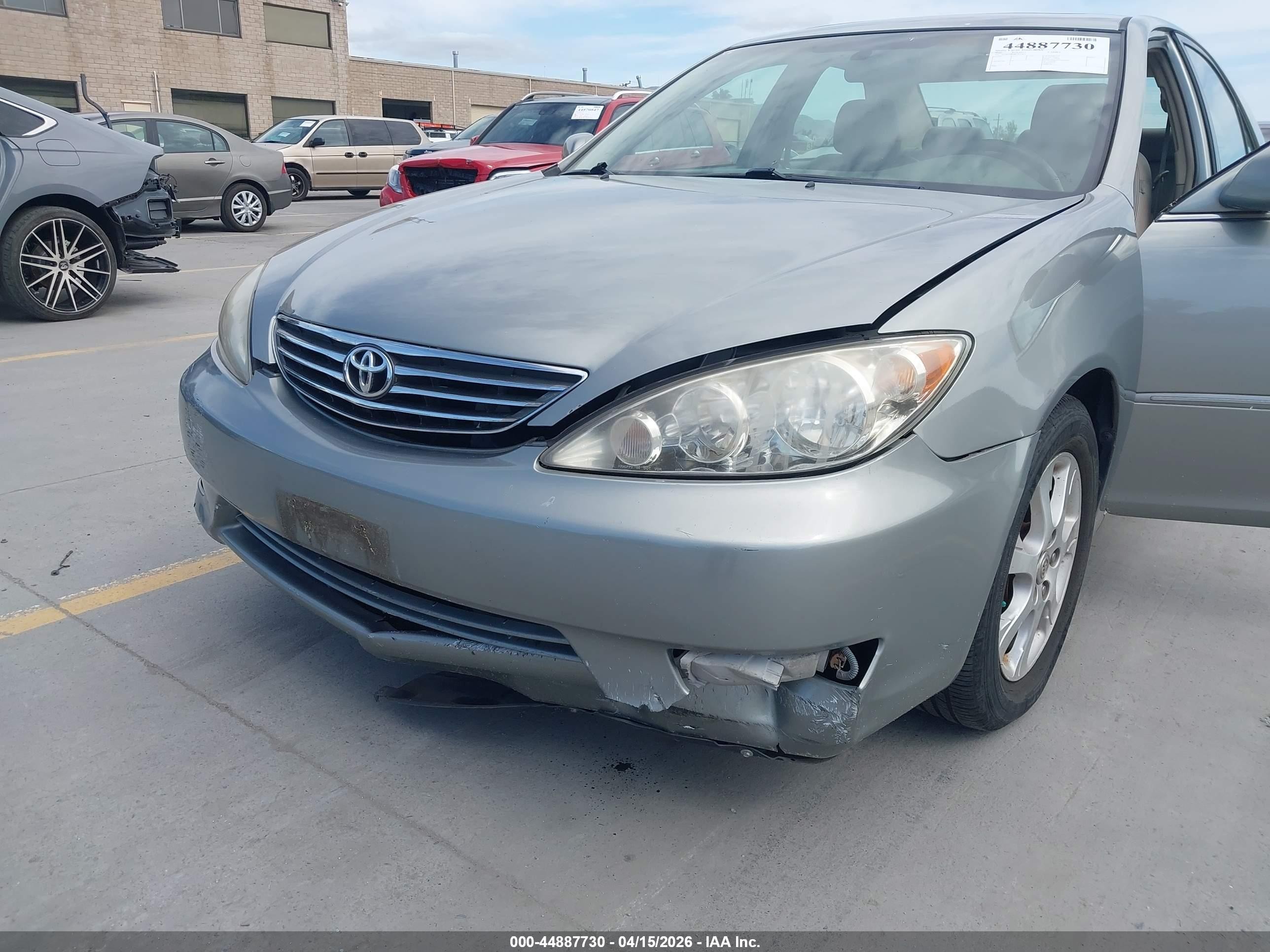 2005 Toyota Camry Xle Silver vin: 4T1BE30K85U627635