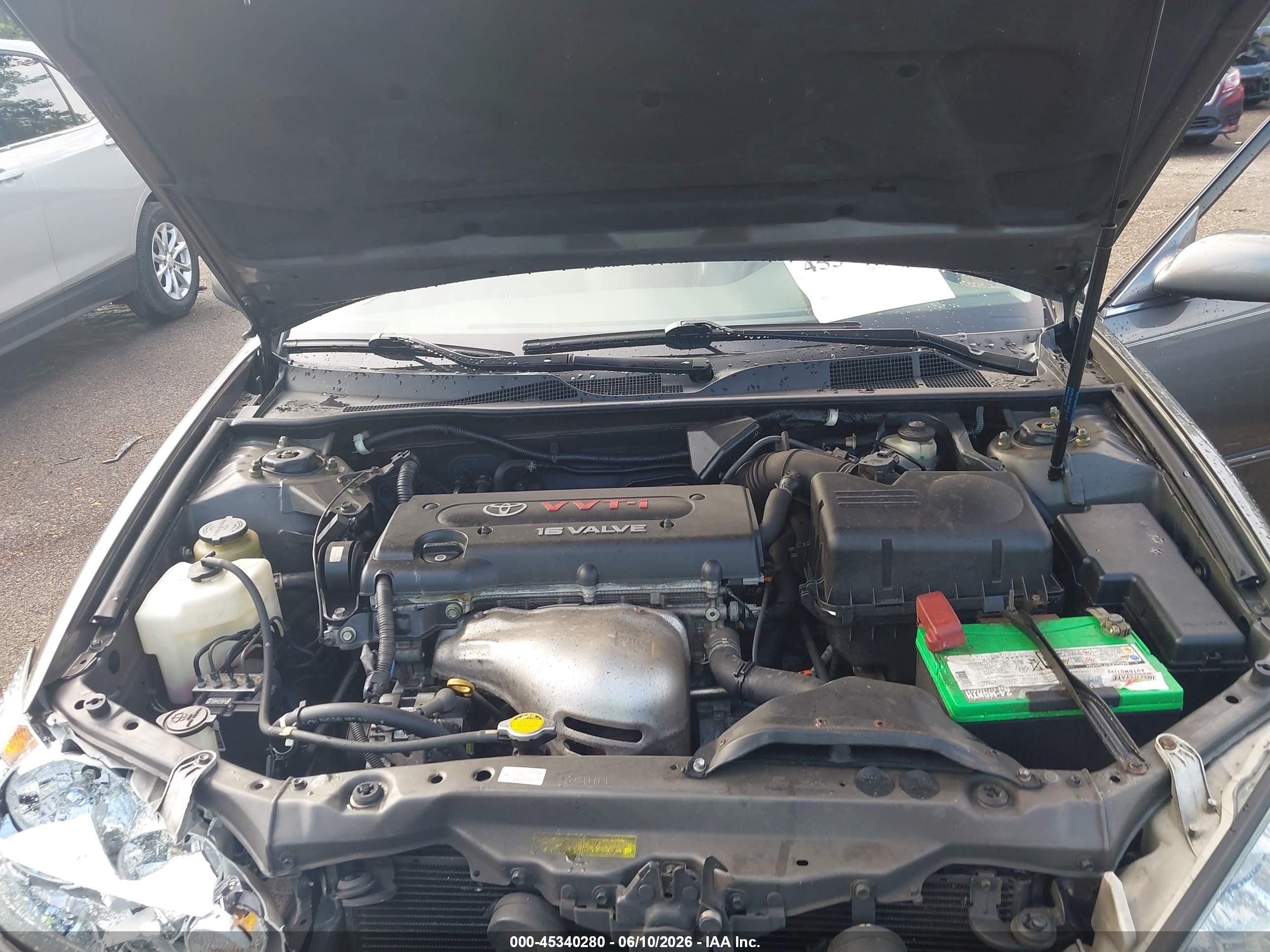 2005 Toyota Camry Xle Gray vin: 4T1BE30K85U944864