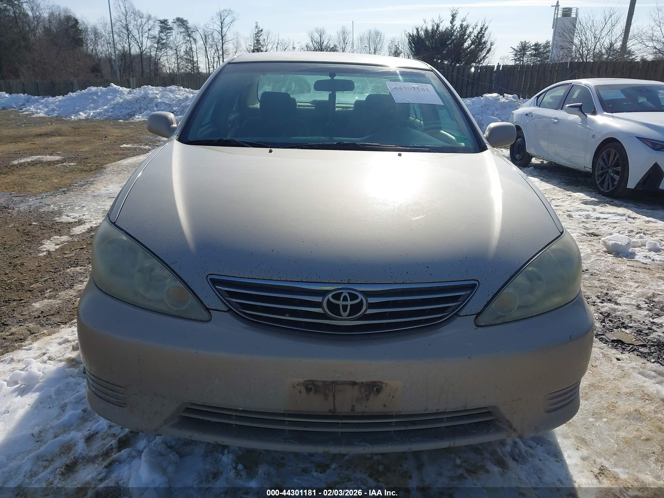 2006 Toyota Camry Le Beige vin: 4T1BE30K86U138198