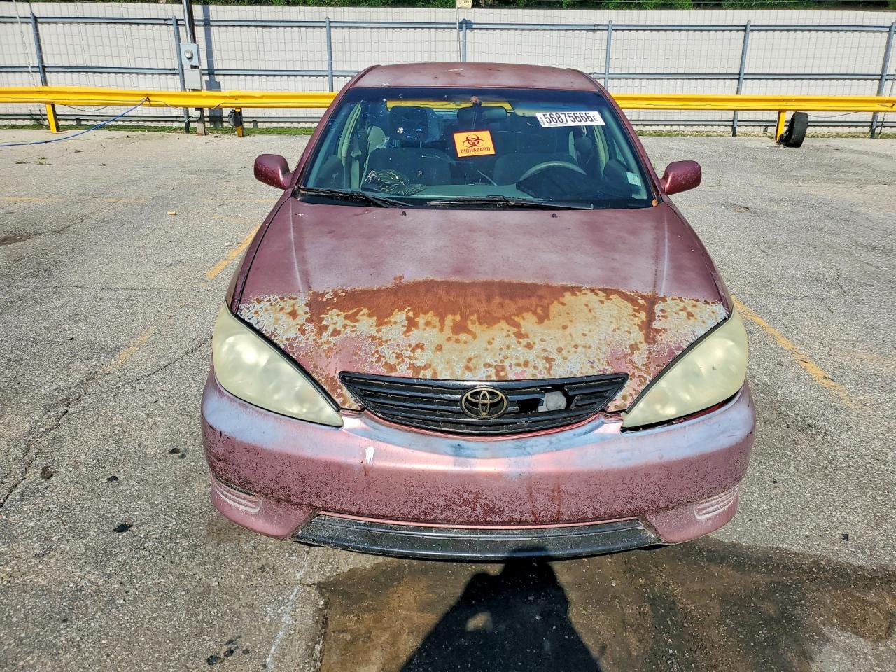 2006 Toyota Camry Le Red vin: 4T1BE30K86U142199