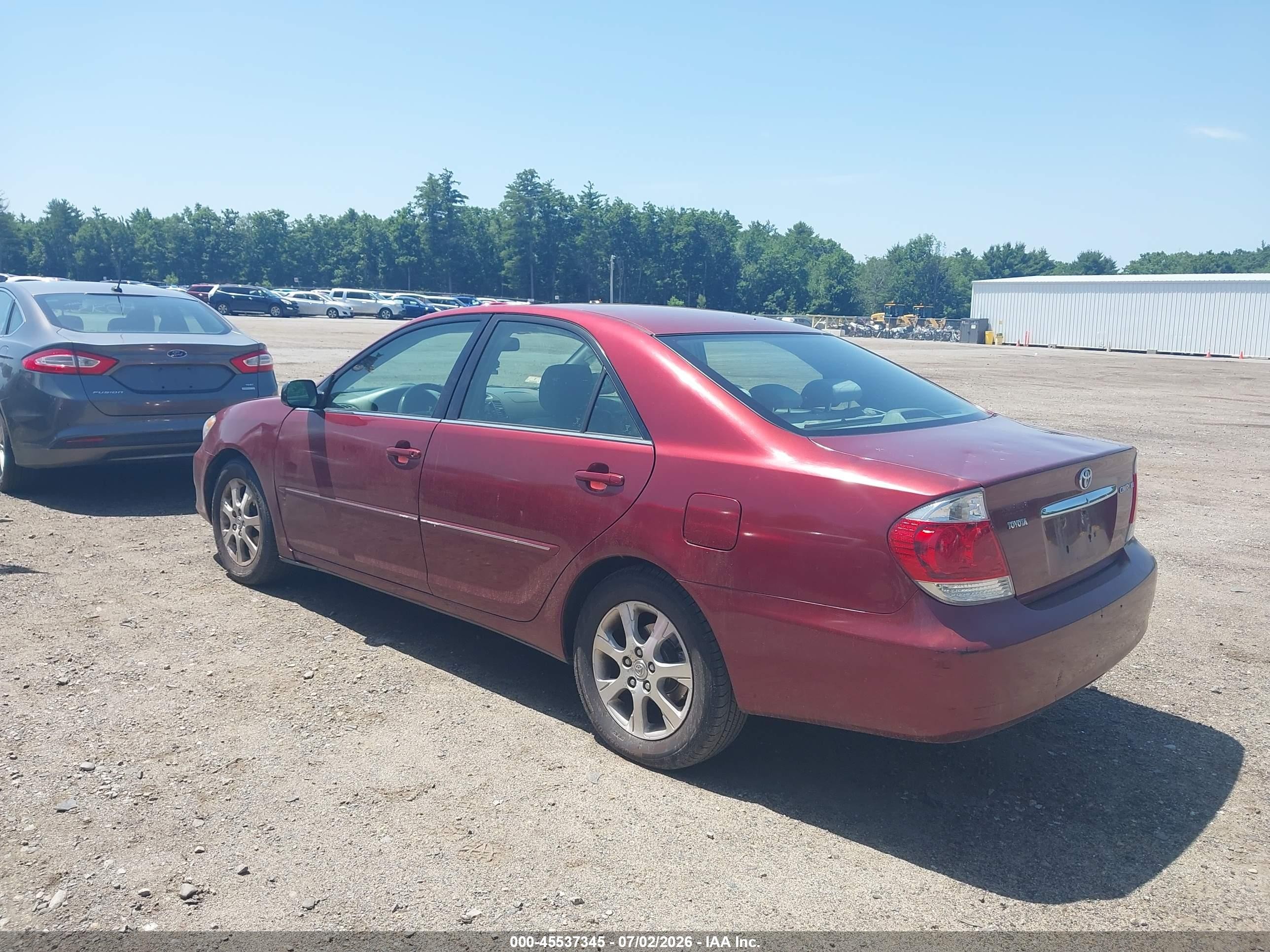2006 Toyota Camry Xle Красный vin: 4T1BE30K86U153073