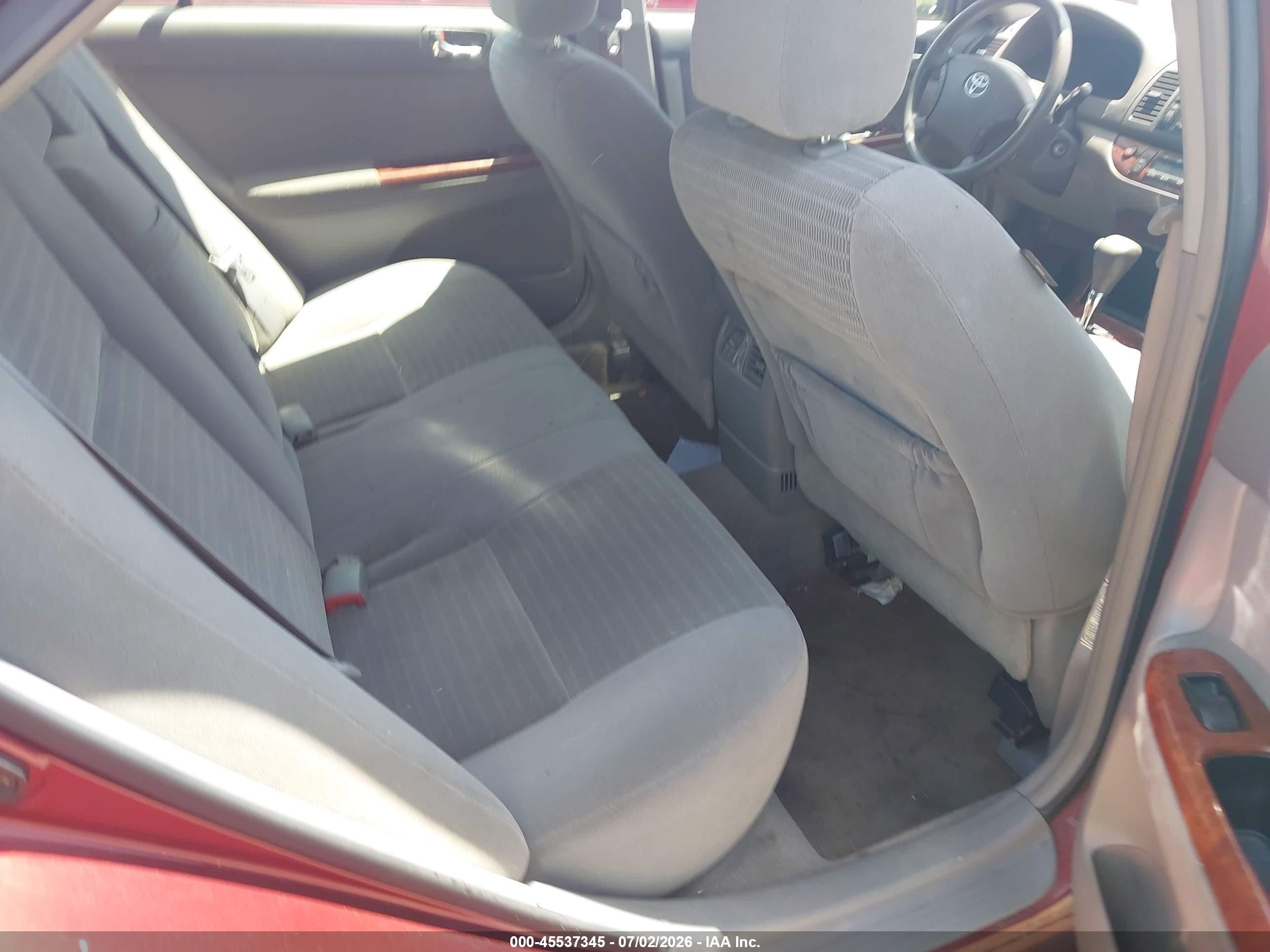 2006 Toyota Camry Xle Красный vin: 4T1BE30K86U153073
