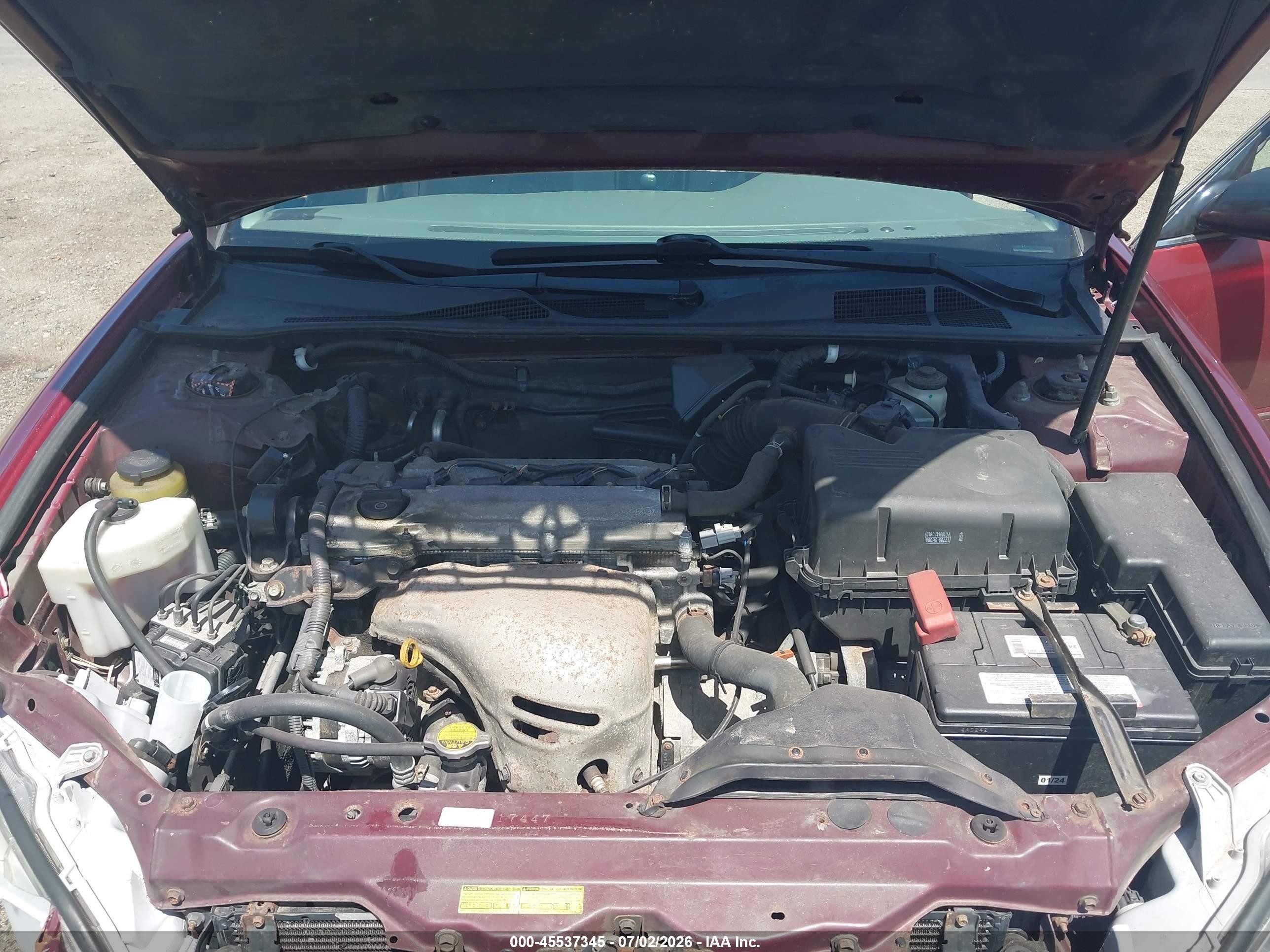 2006 Toyota Camry Xle Красный vin: 4T1BE30K86U153073
