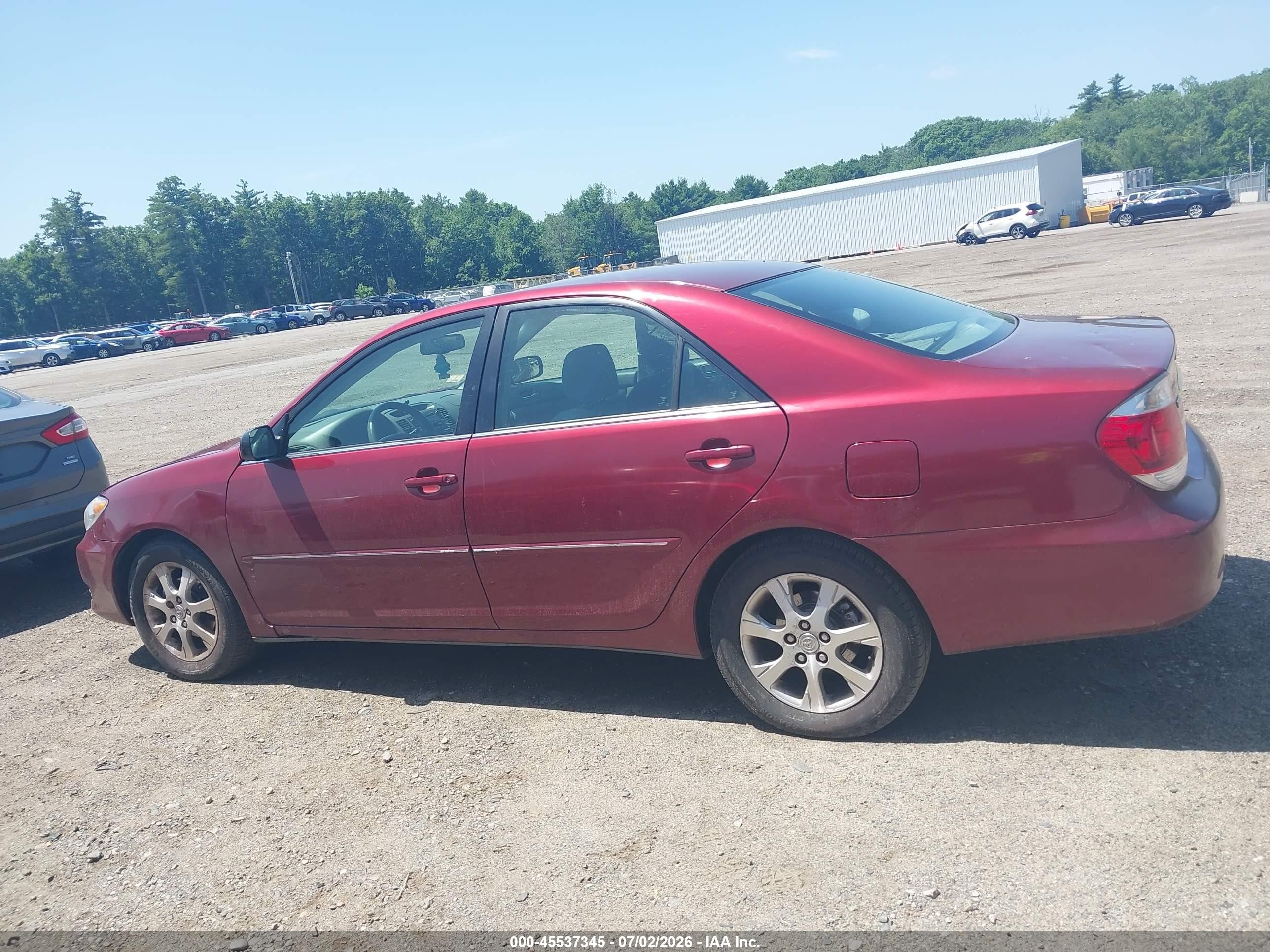 2006 Toyota Camry Xle Красный vin: 4T1BE30K86U153073
